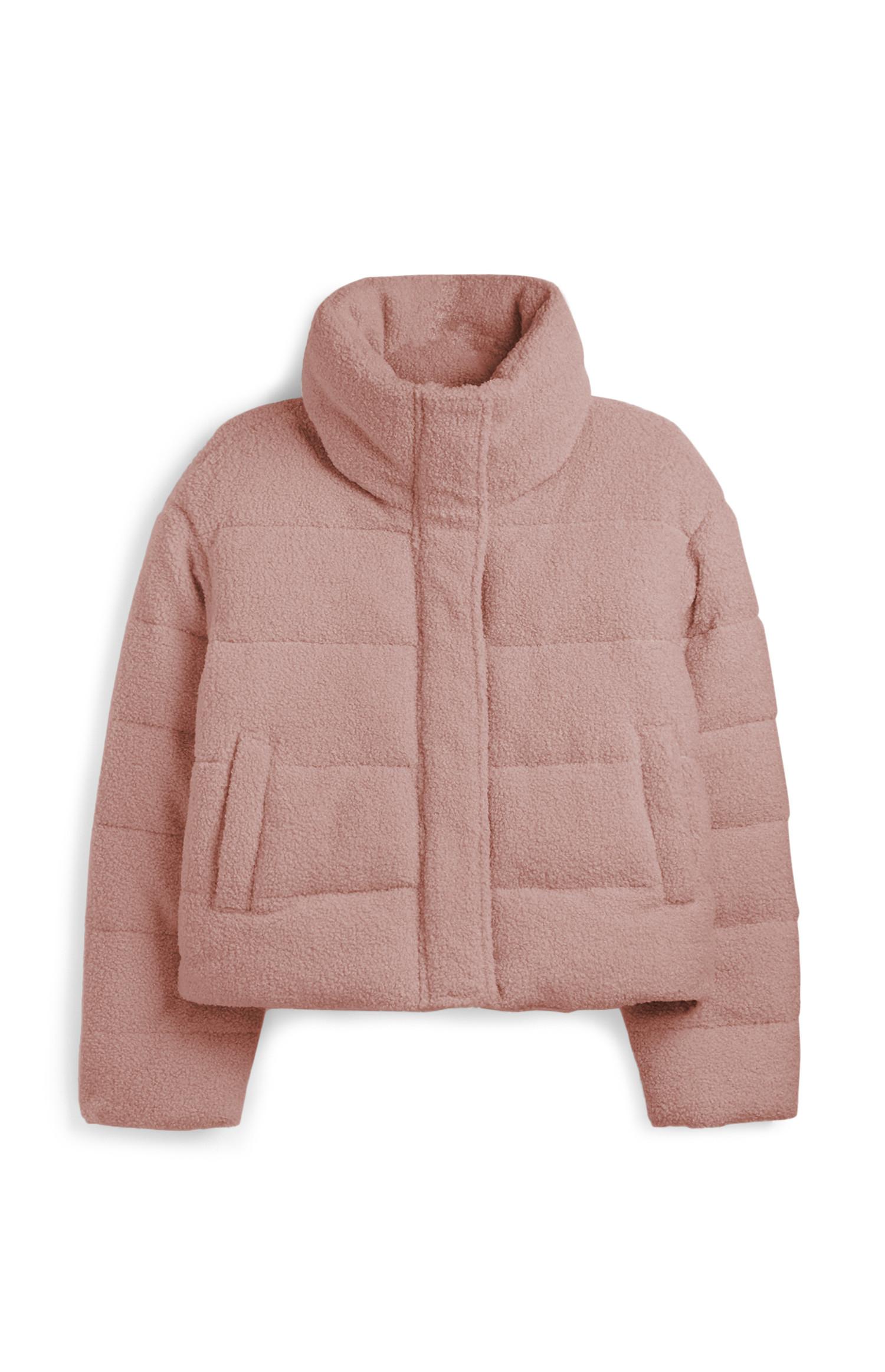blue borg teddy coat