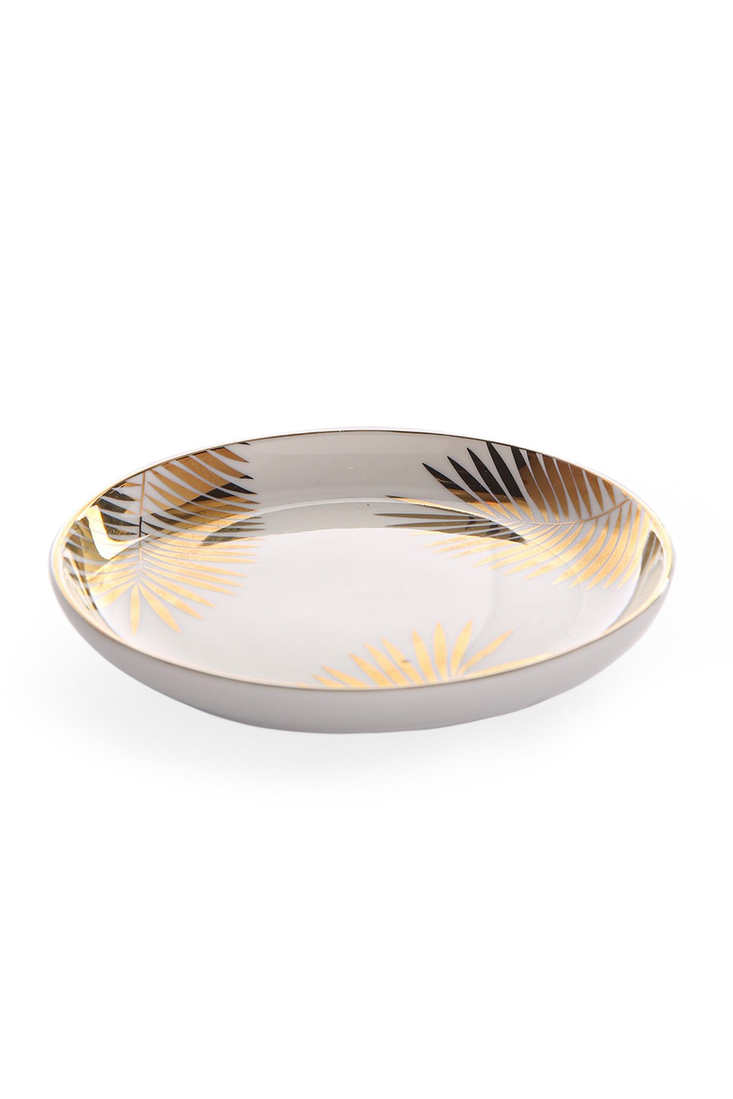 Keramičen potiskan krožnik za nakit