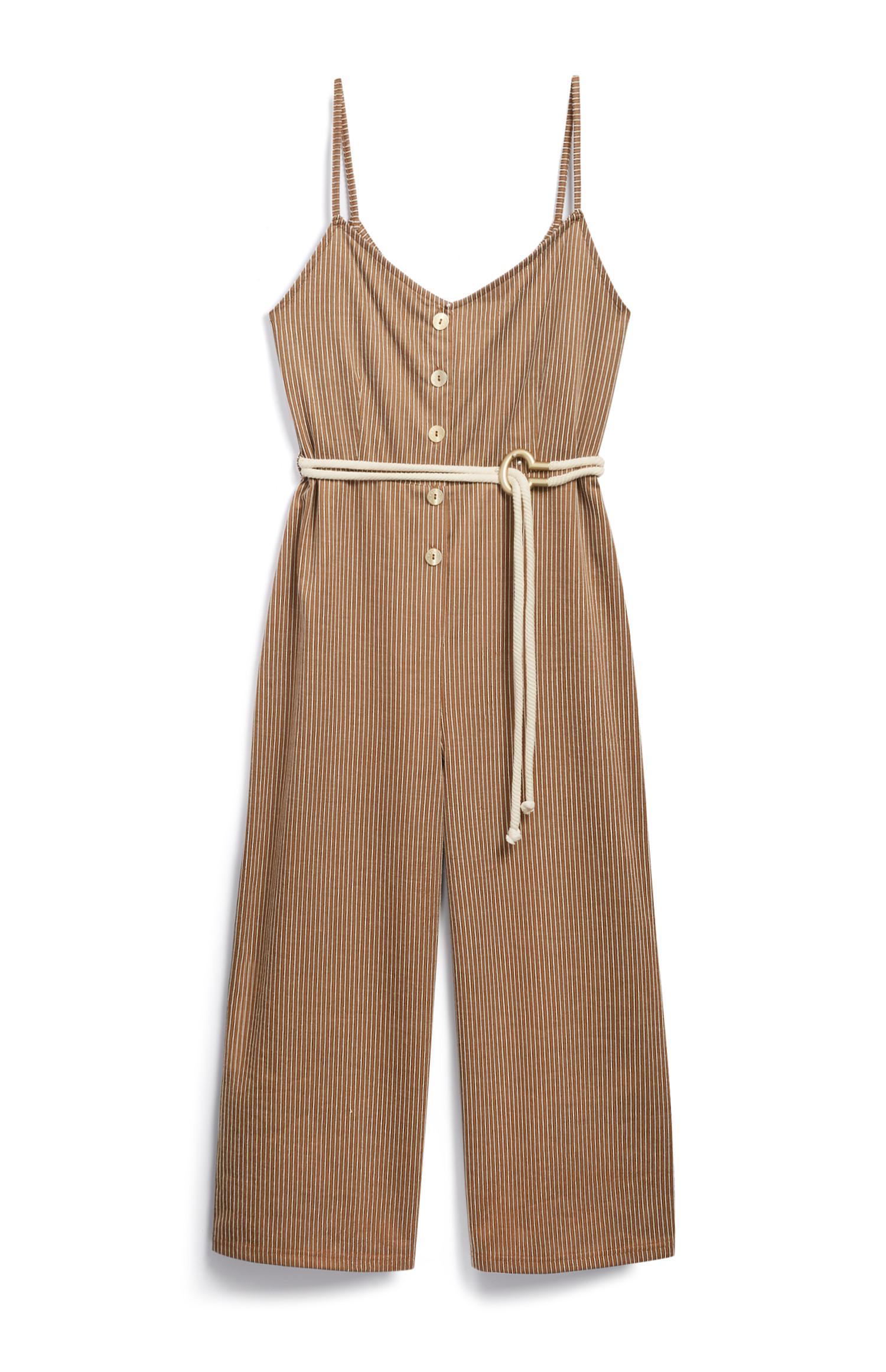 Macacão cinto malha