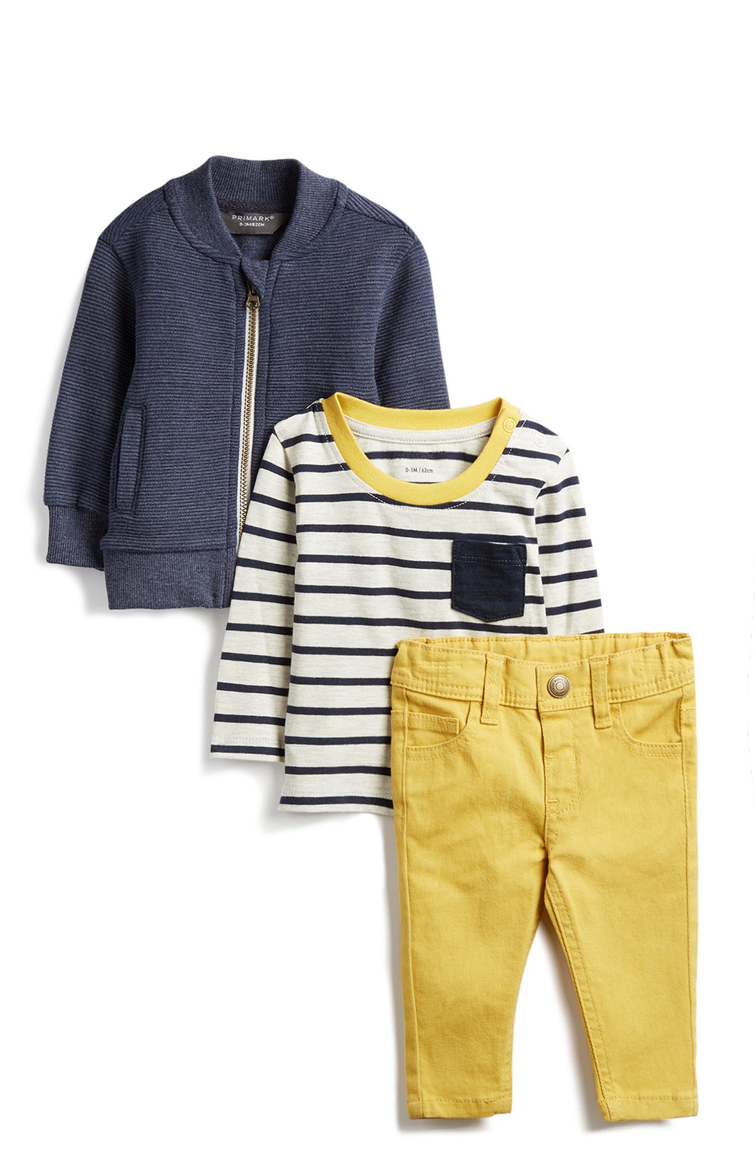 Conjunto de 3 piezas para bebé niño