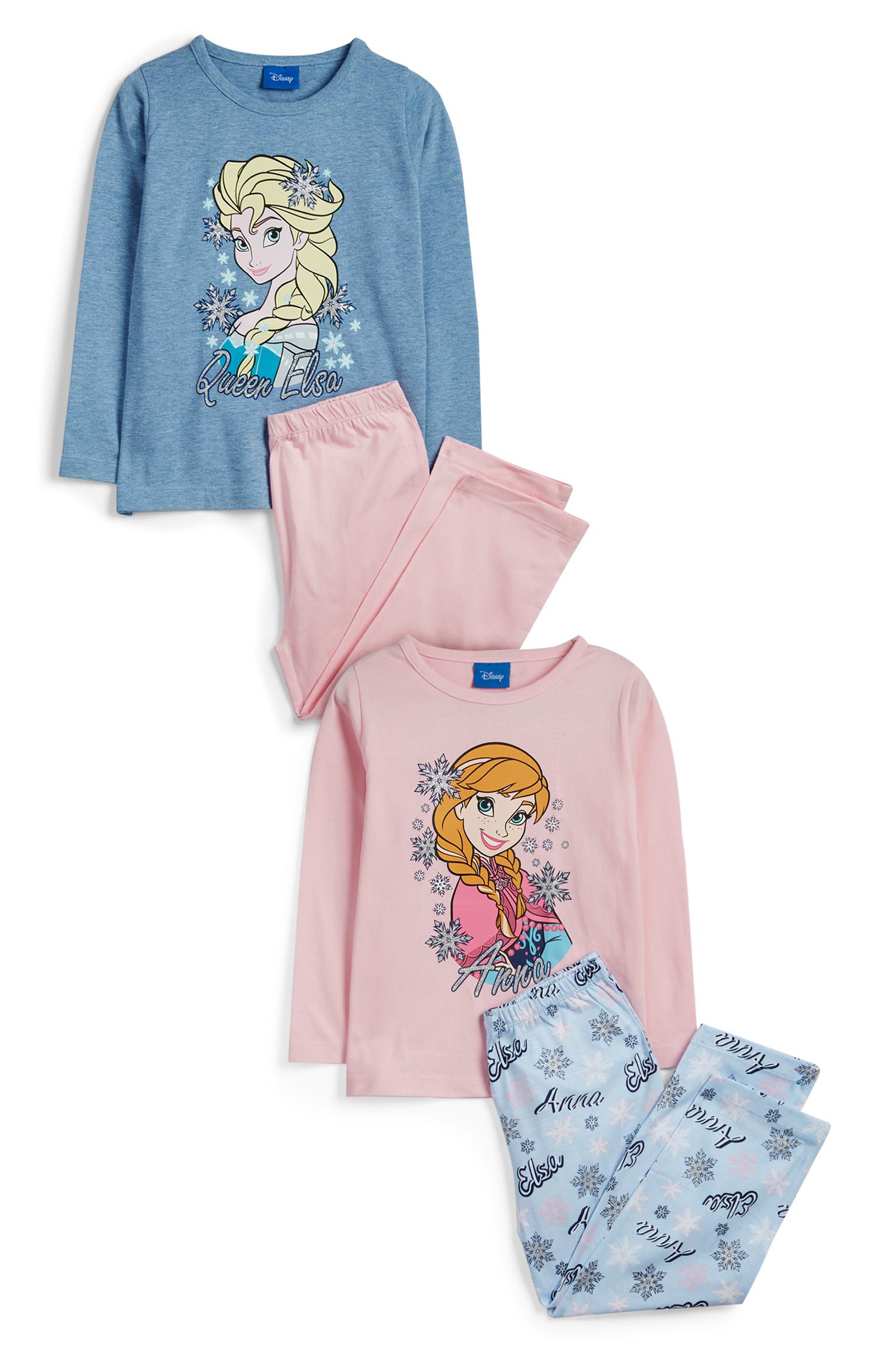 Komplet pižam Frozen za mlajša dekleta, 2 kosa