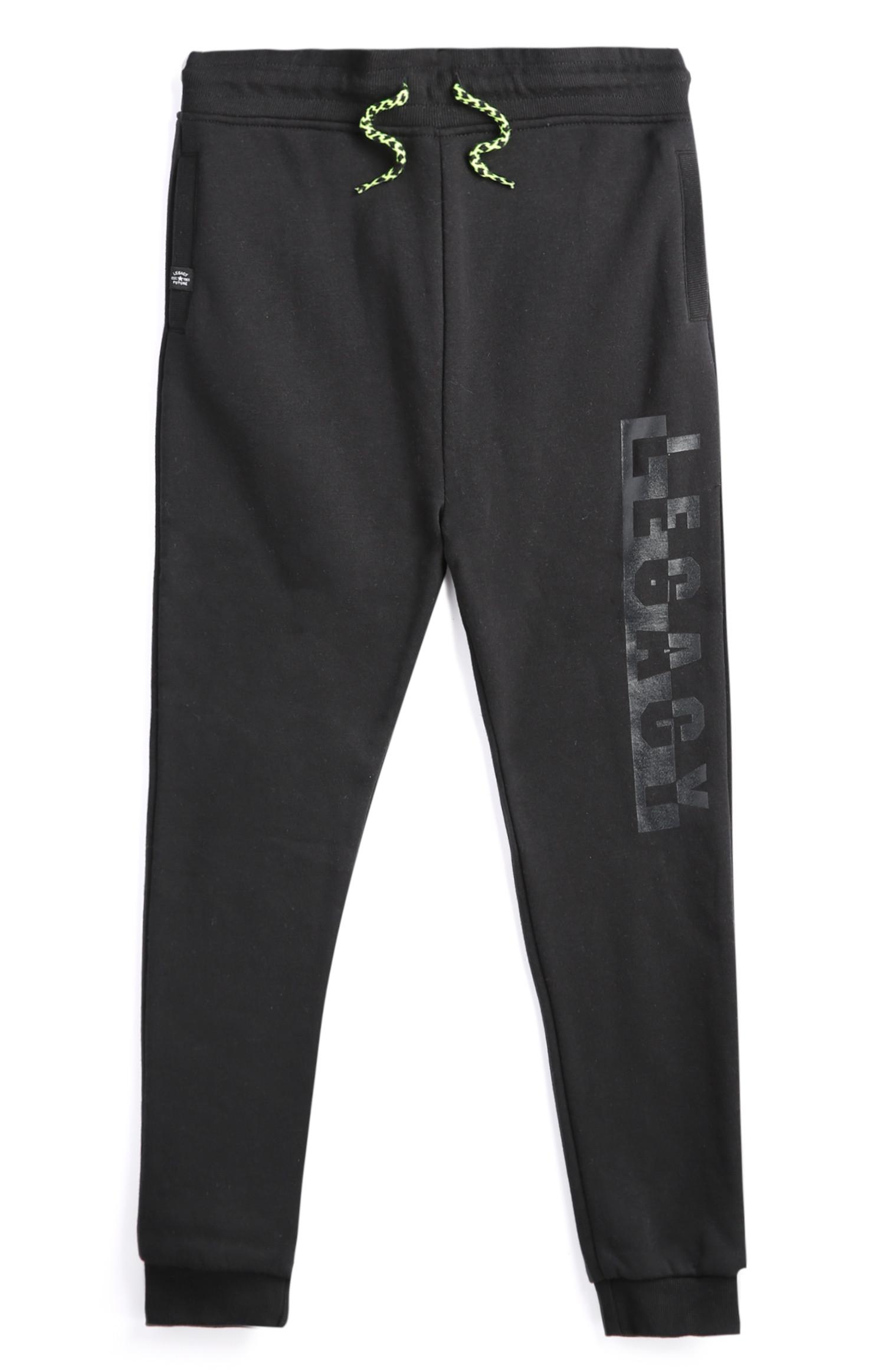 Pantalón de chándal negro para niño mayor