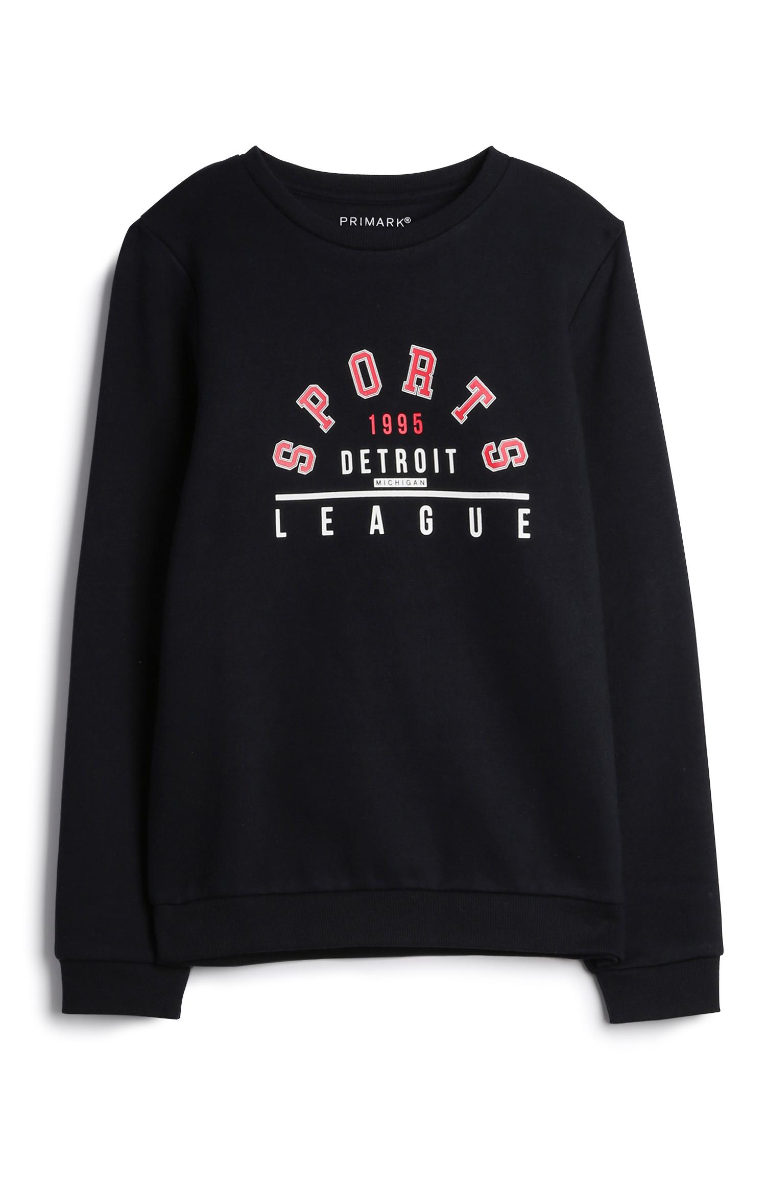 Sudadera azul marino para niño mayor