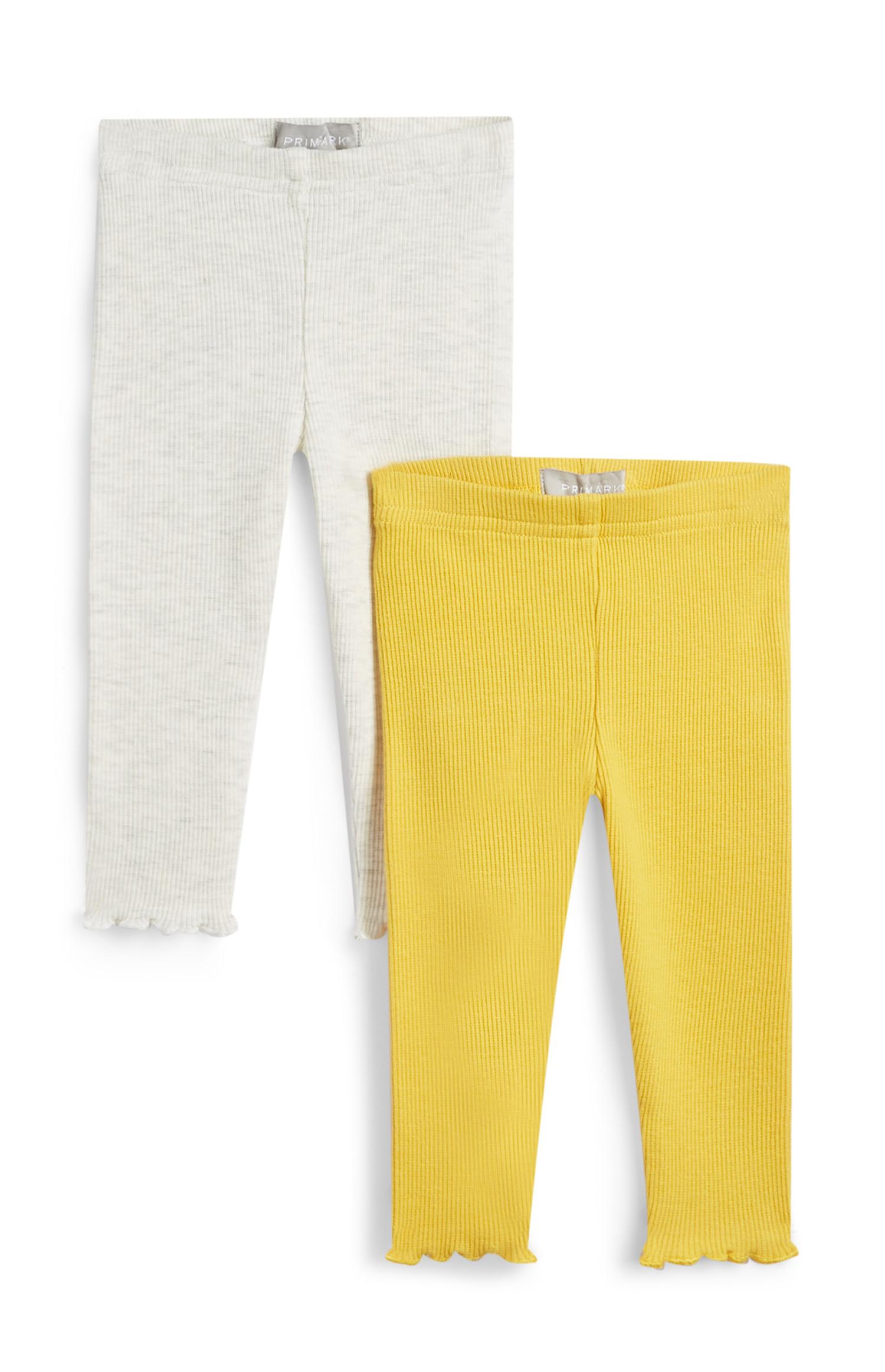 Pack de 2 leggings para bebé niña