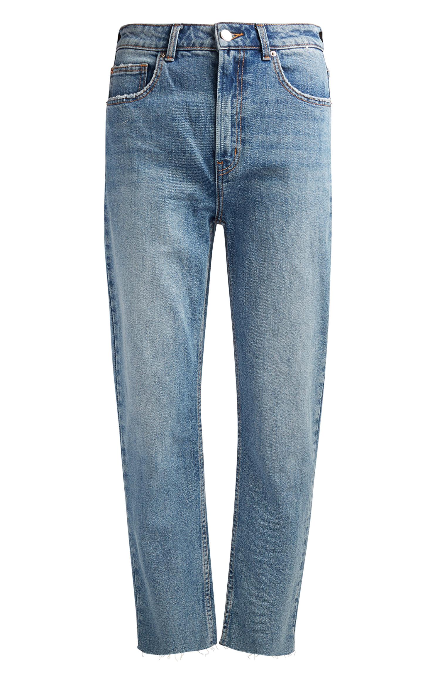 Jean bleu clair coupe droite