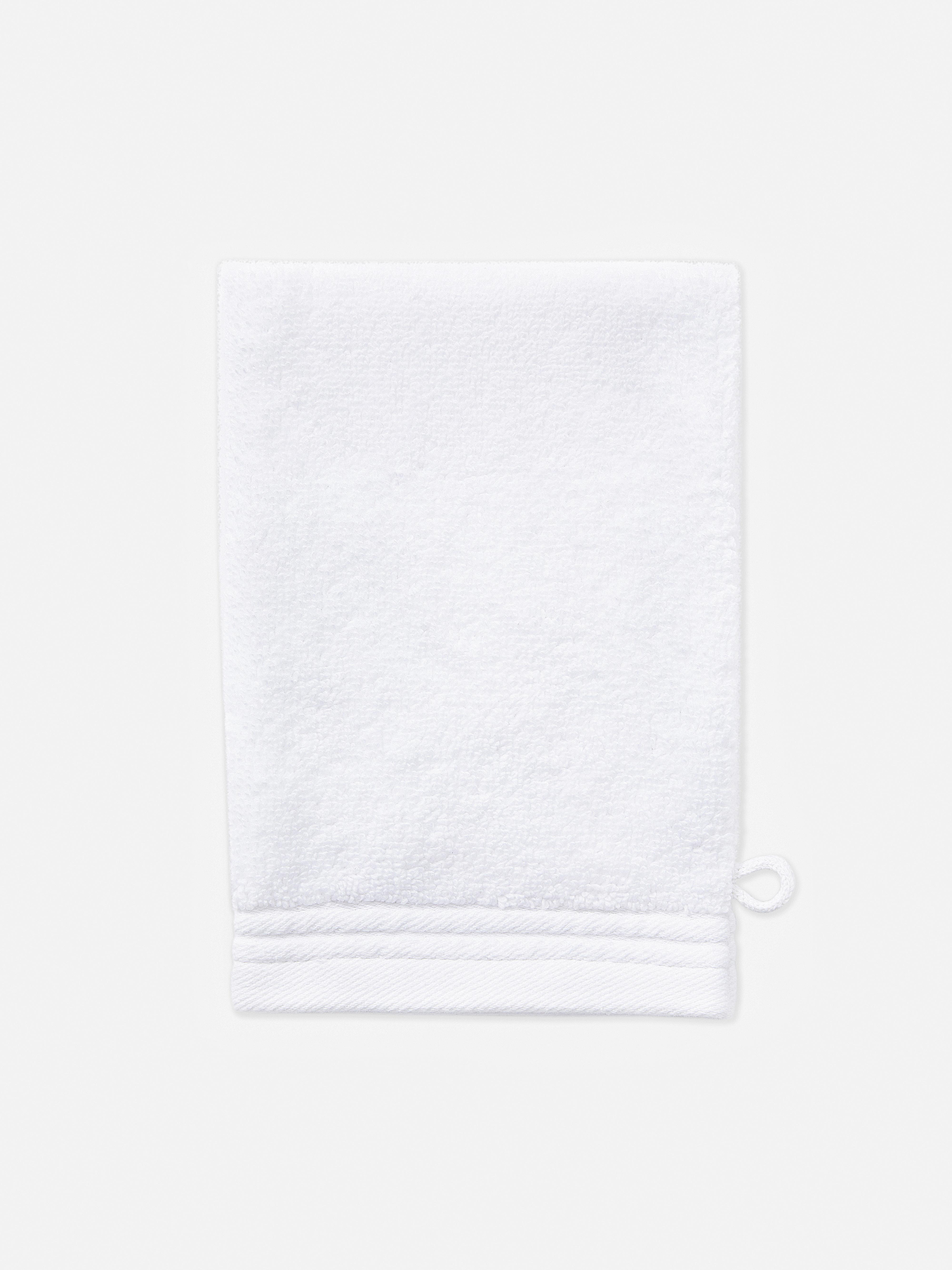 Witte ultrazachte washandjesset
