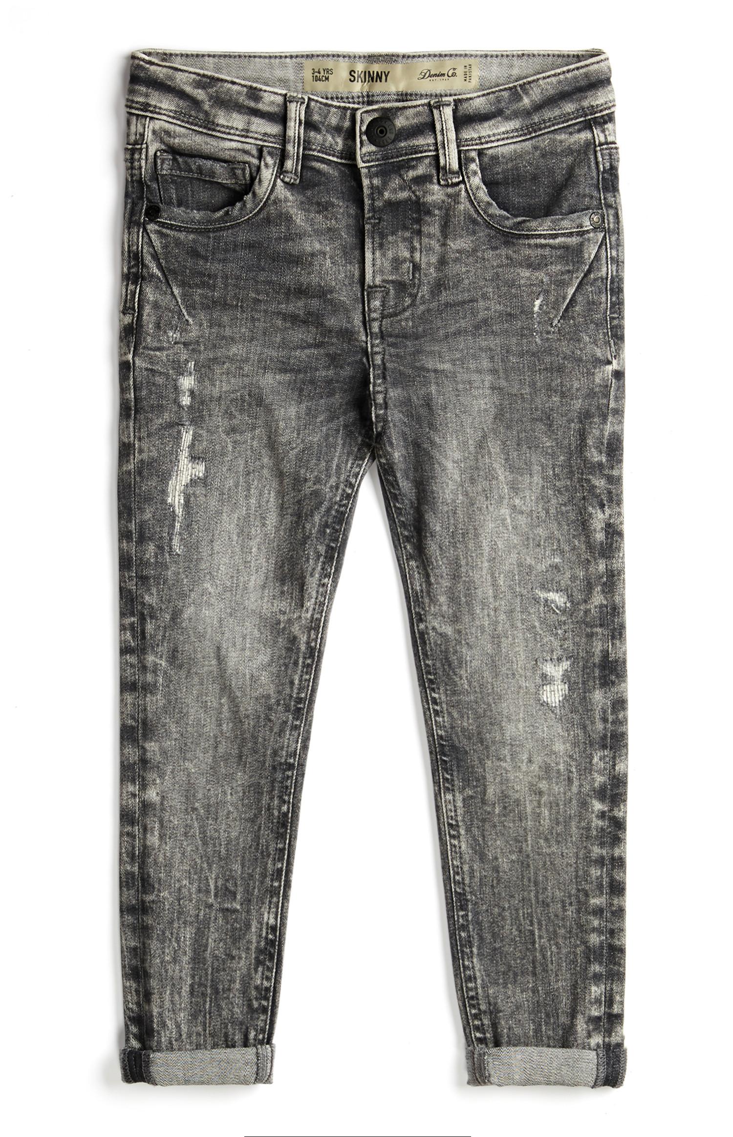 Vaquero gris para niño pequeño