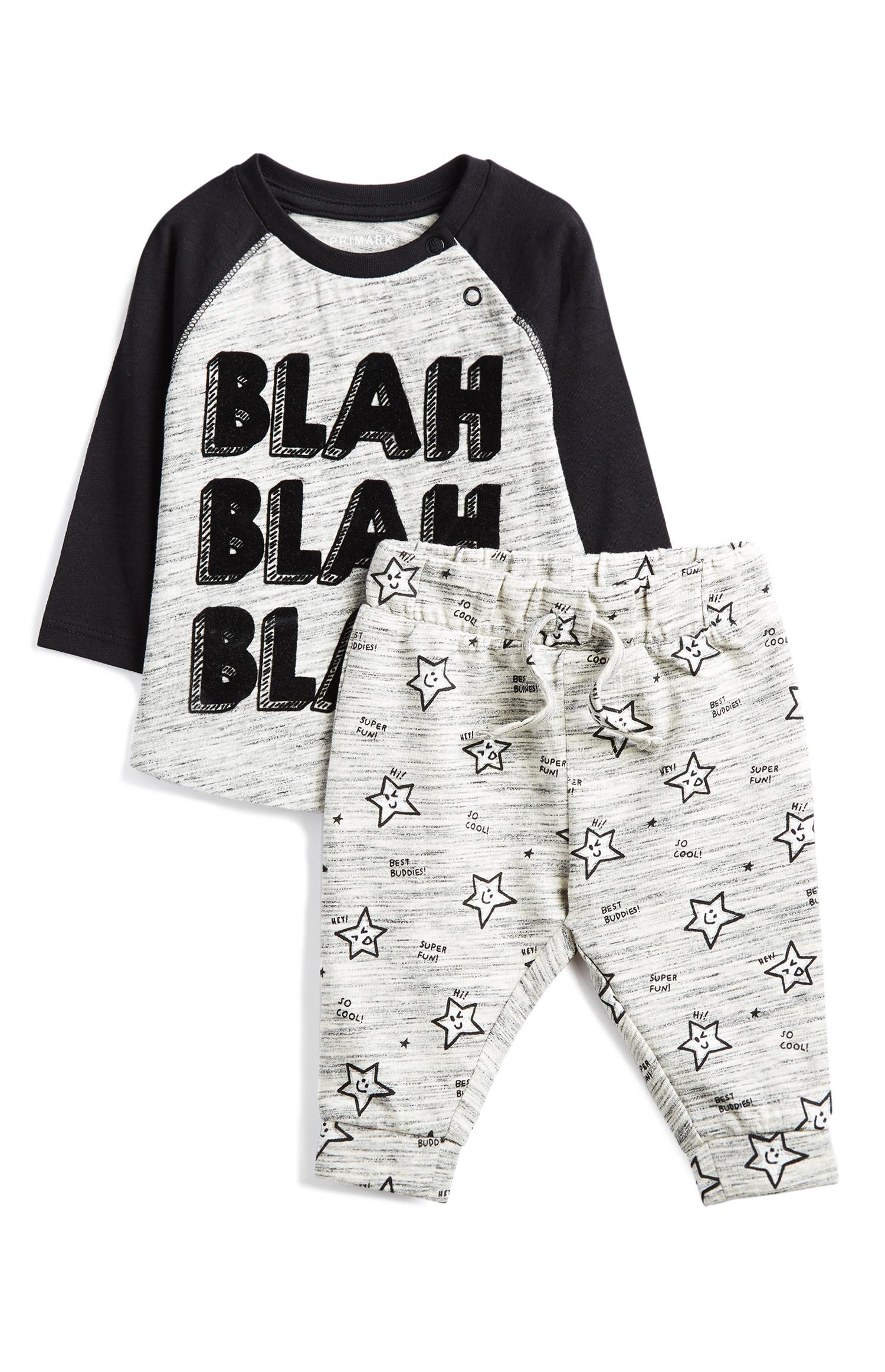 Conjunto gris de 2 piezas para bebé niño