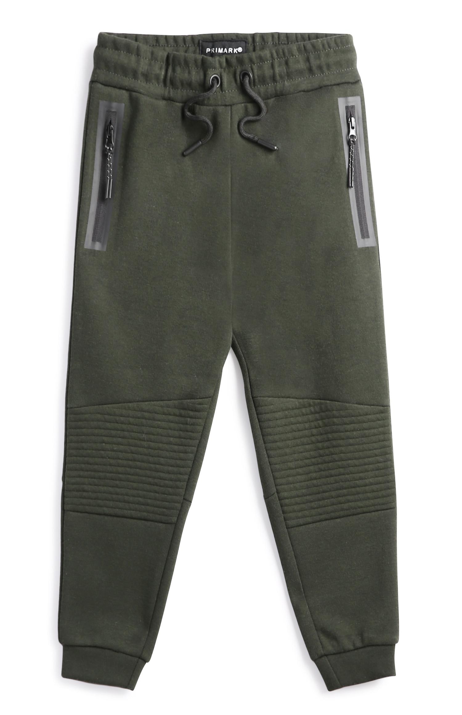 Pantalón de chándal color caqui para niño pequeño