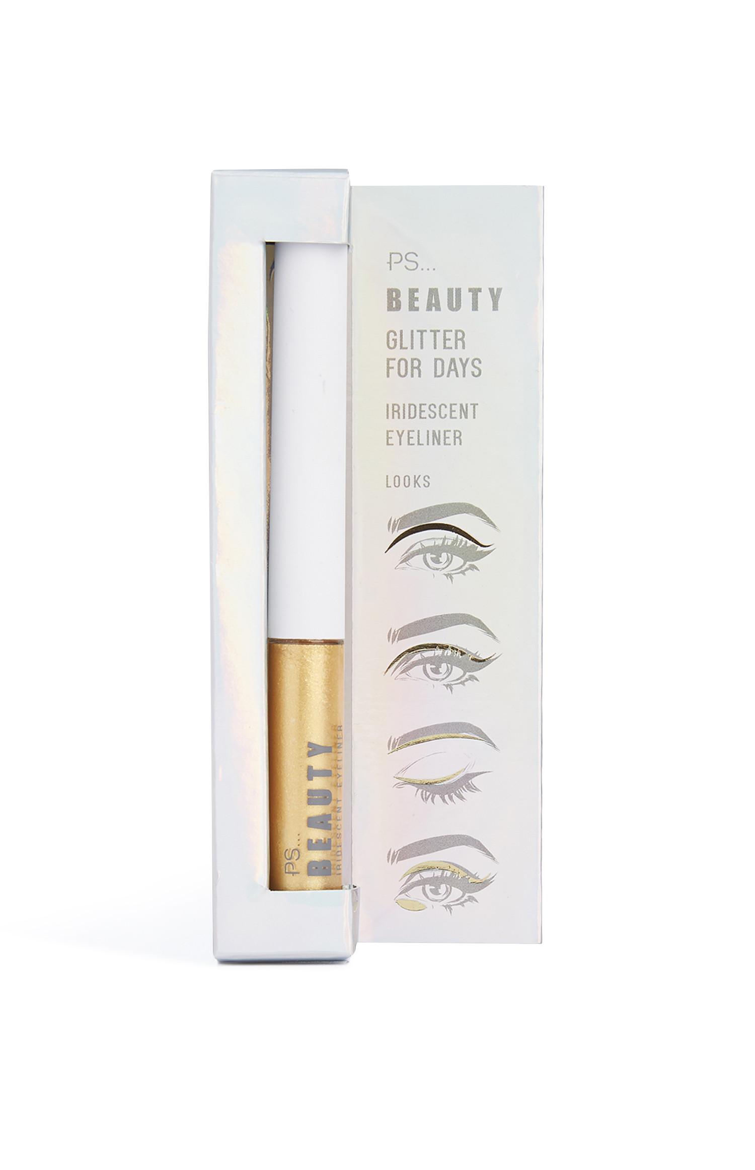 Črtalo za oči z bleščicami