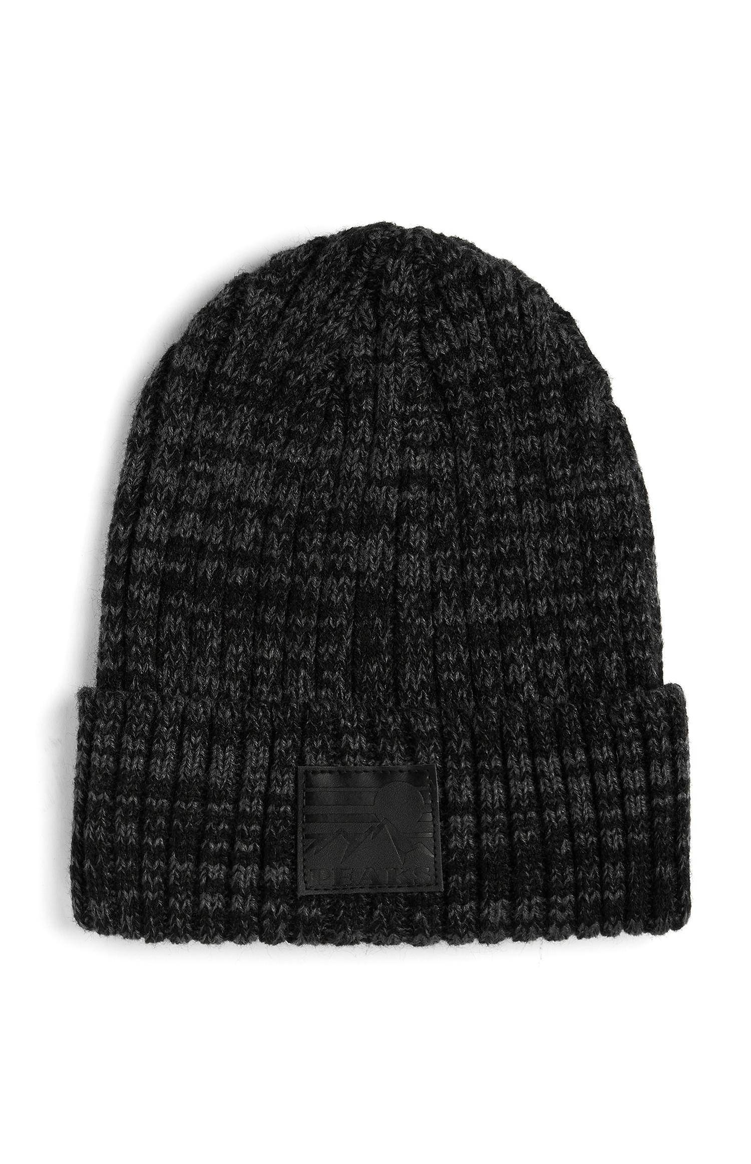 Gorro dobra Peaks cinzento mármore
