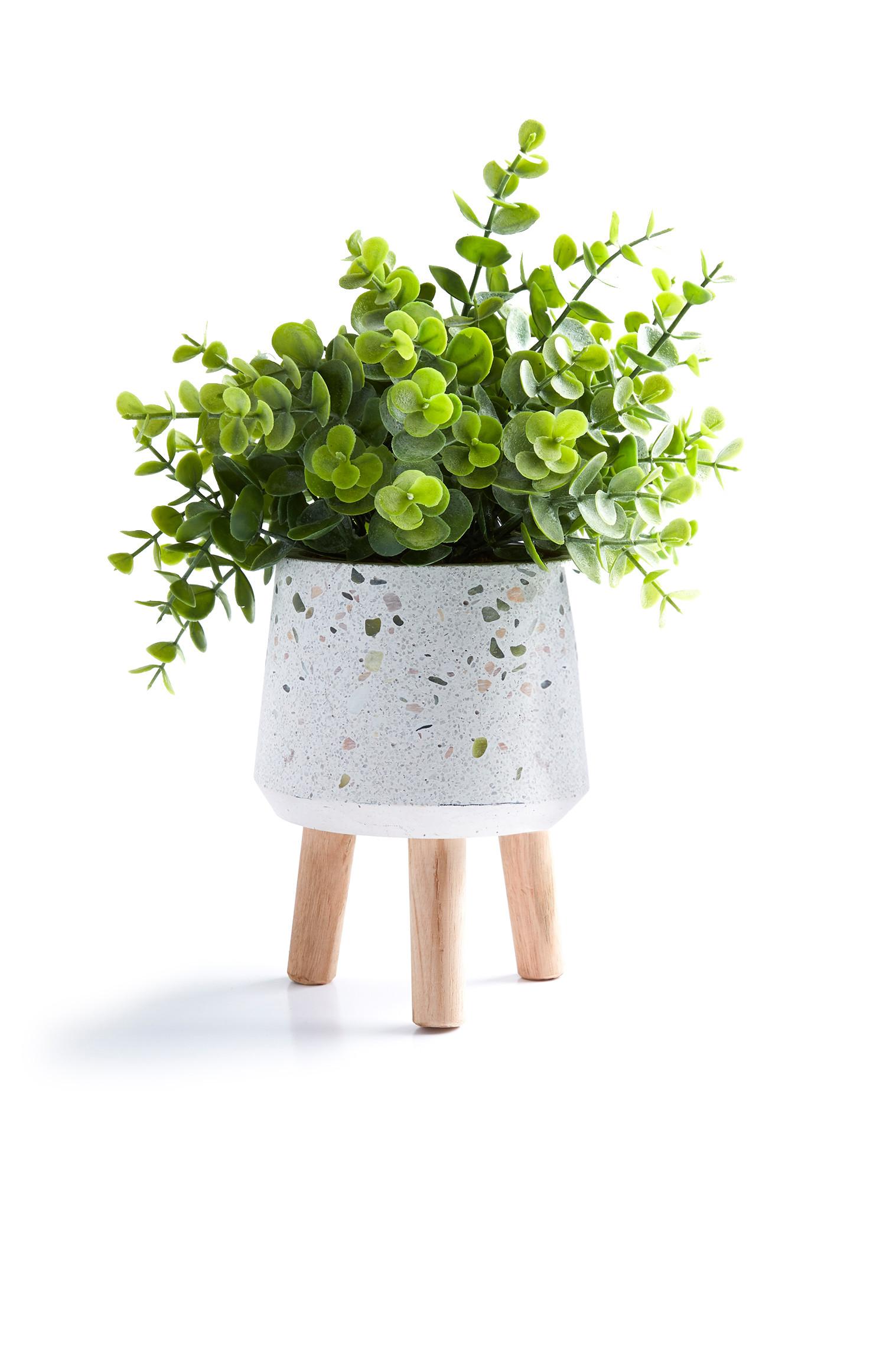 Velika bela umetna rastlina