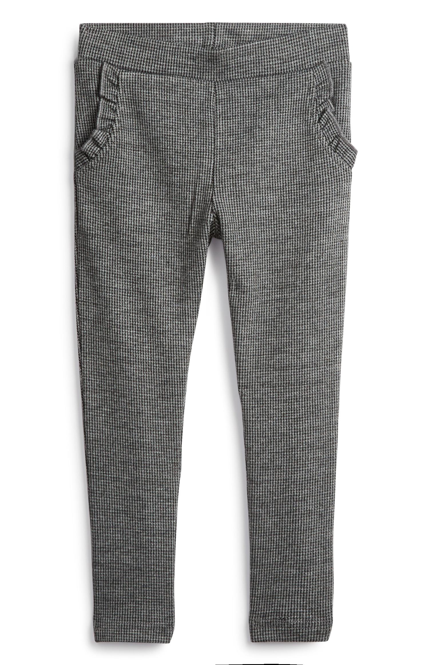 Leggings a cuadros para niña pequeña