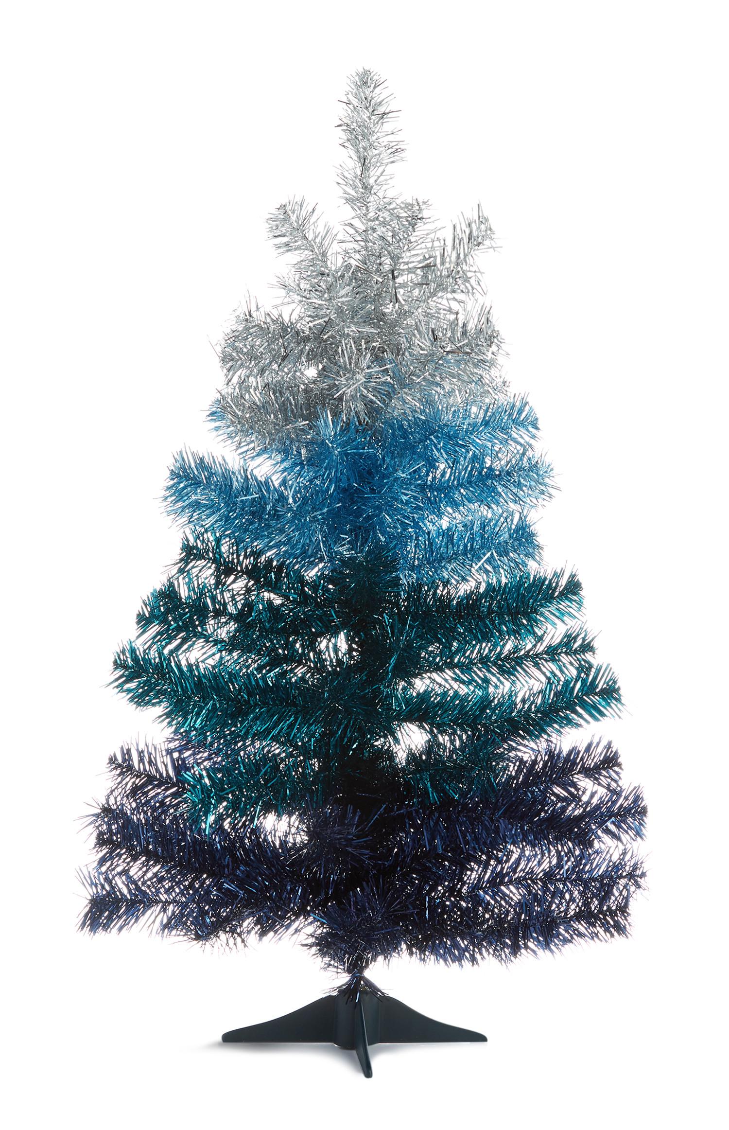 Modro ombre božično drevo 60 CM