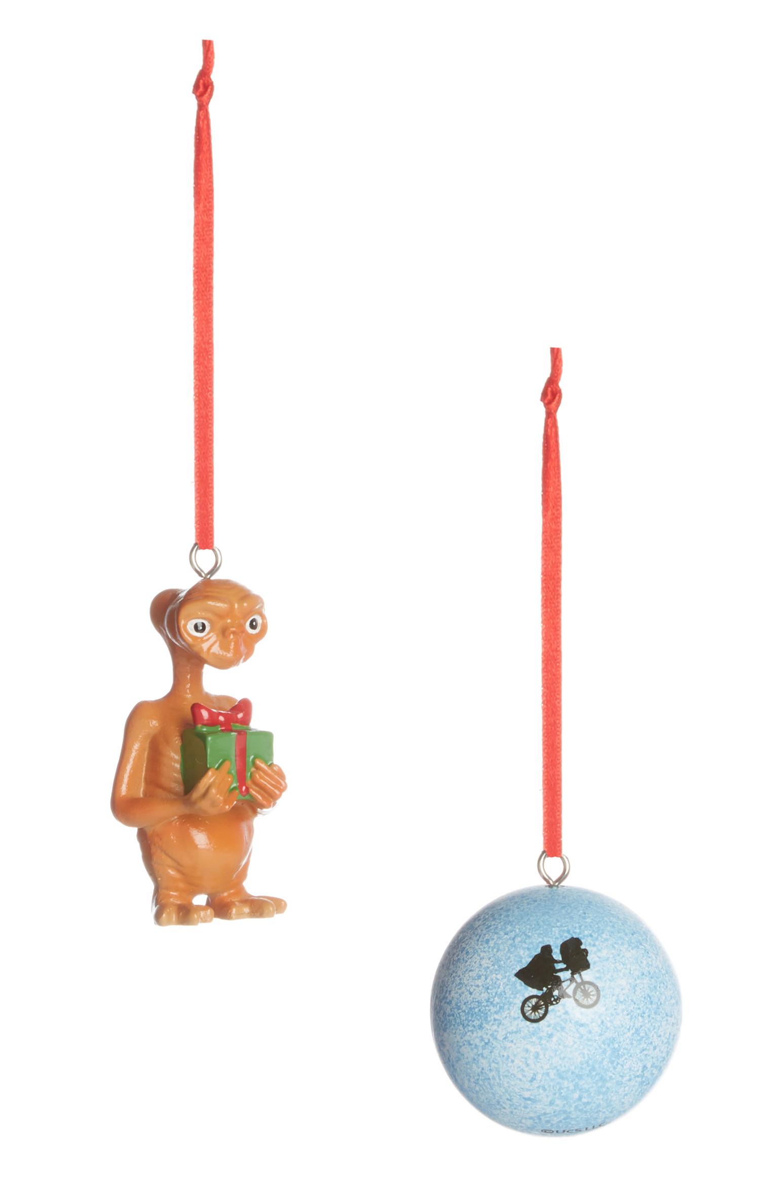 Pack de 2 adornos navideños de ET