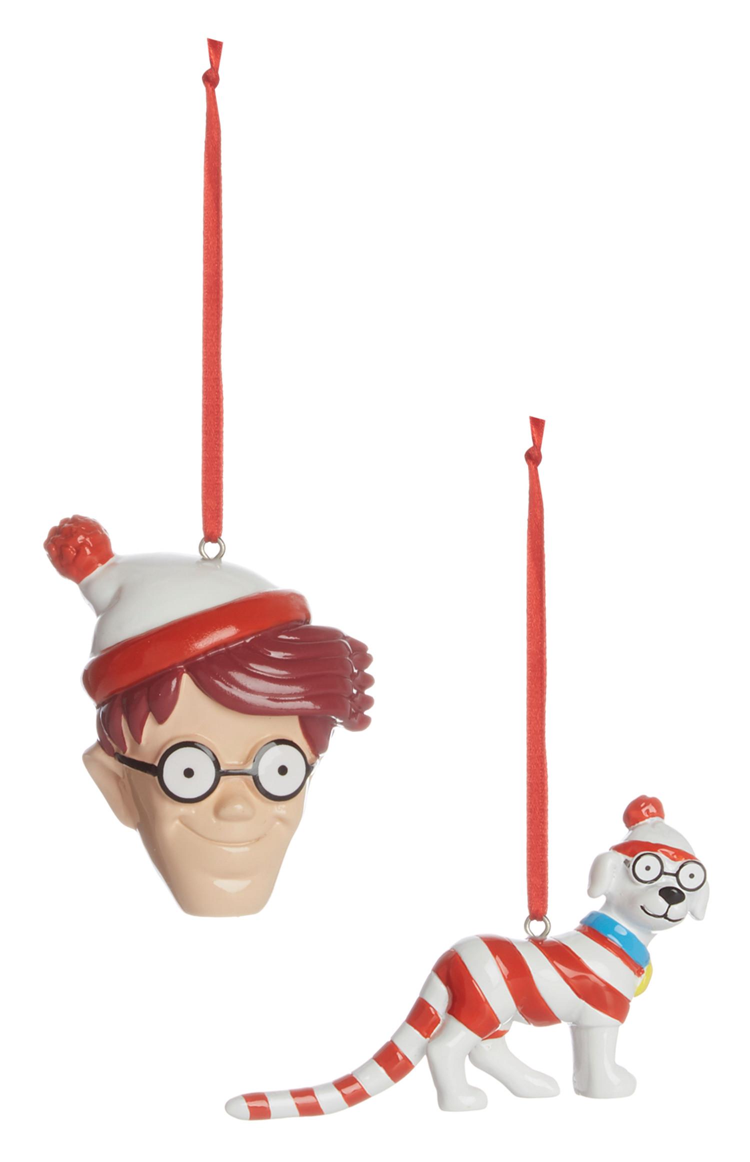 Božična dekoracija Wheres Wally, 2 kosa