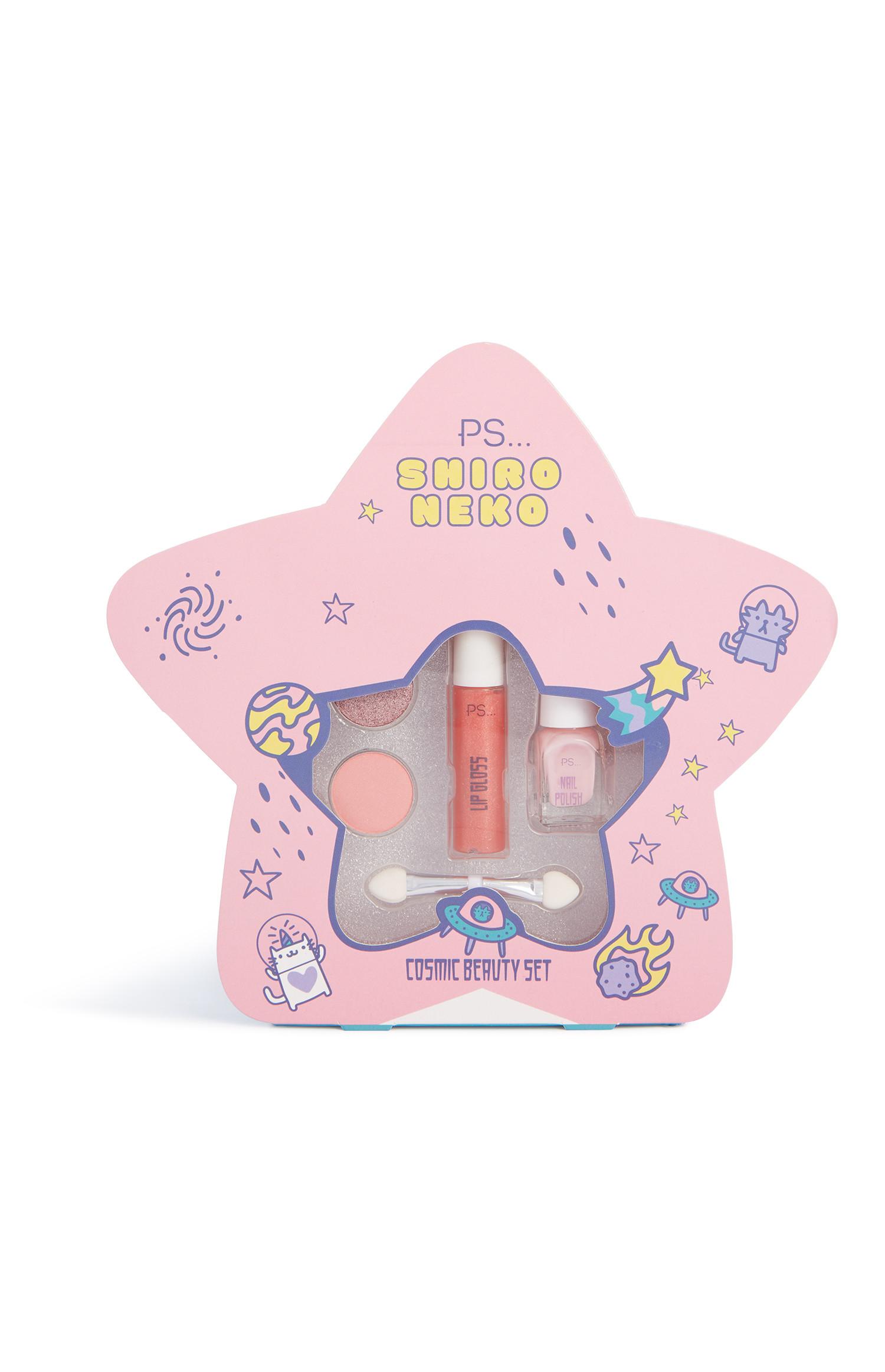 Conjunto de maquillaje en forma de estrella