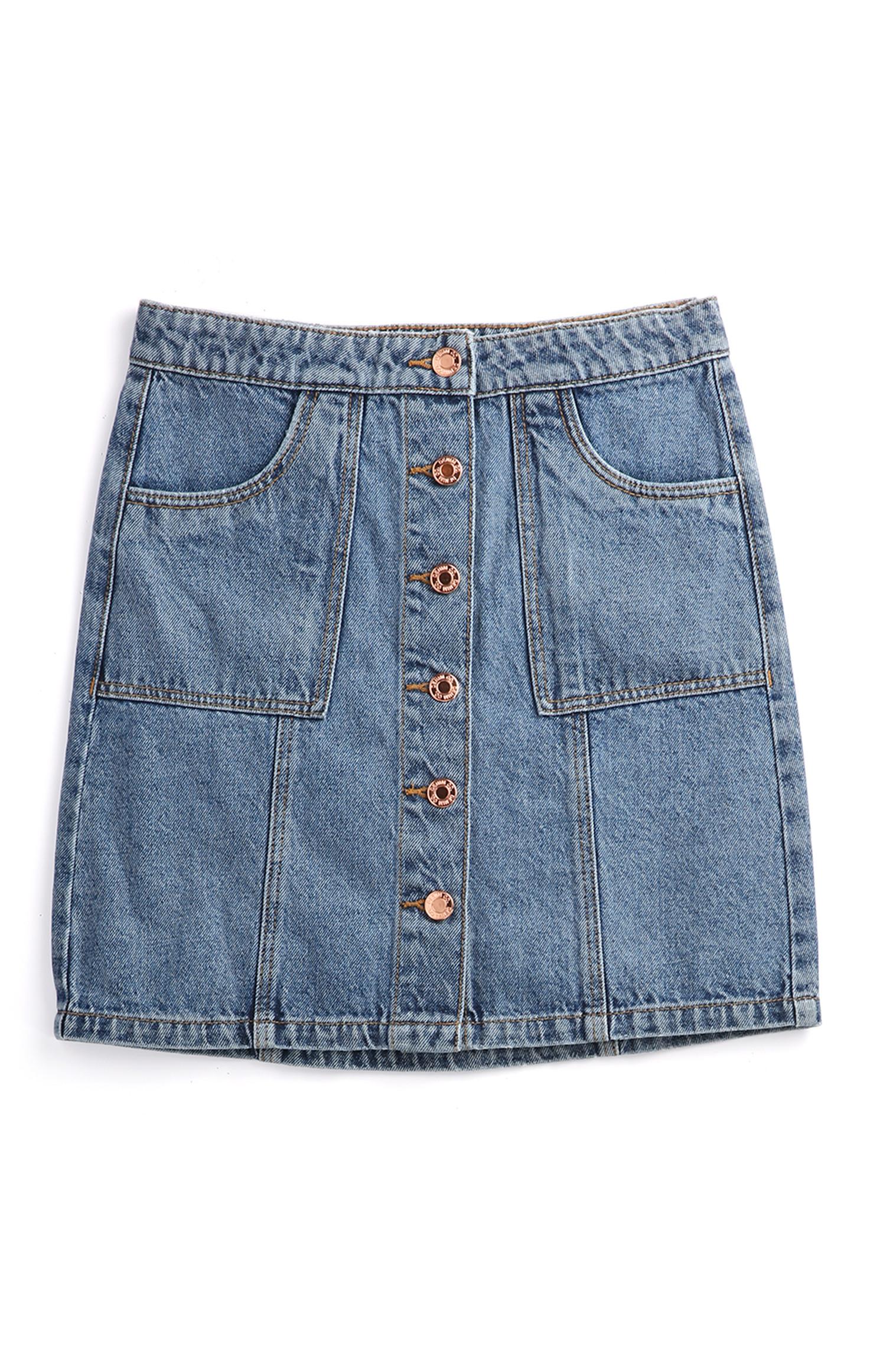 Falda vaquera para niña mayor