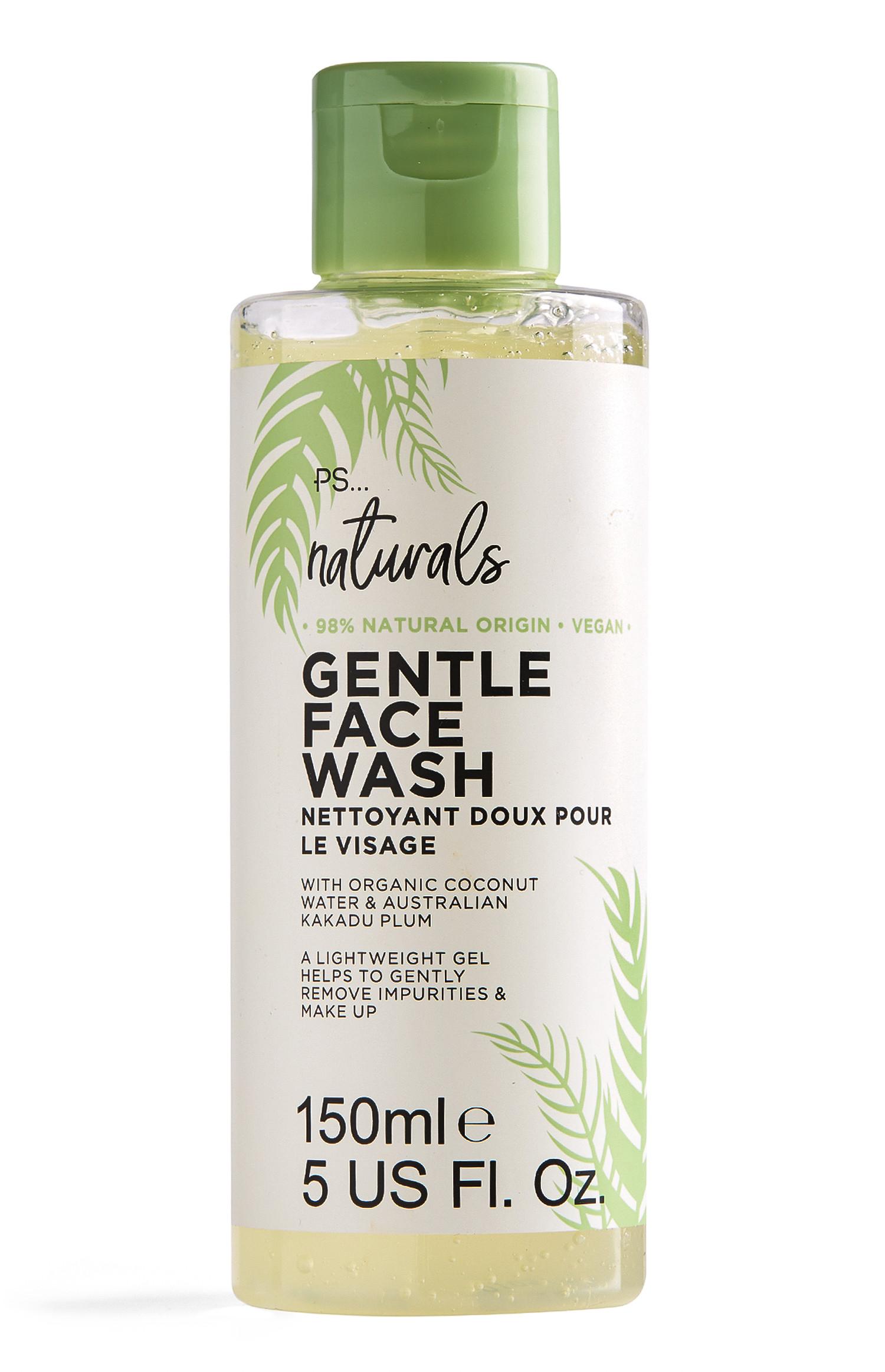 Limpeza facial suave Naturals