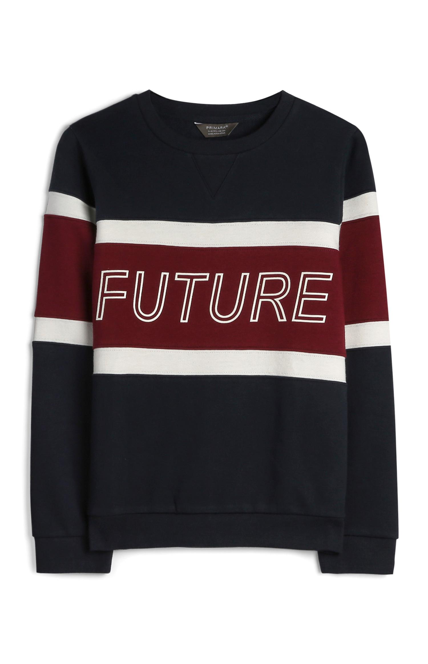 Jersey de colores lisos para niño mayor