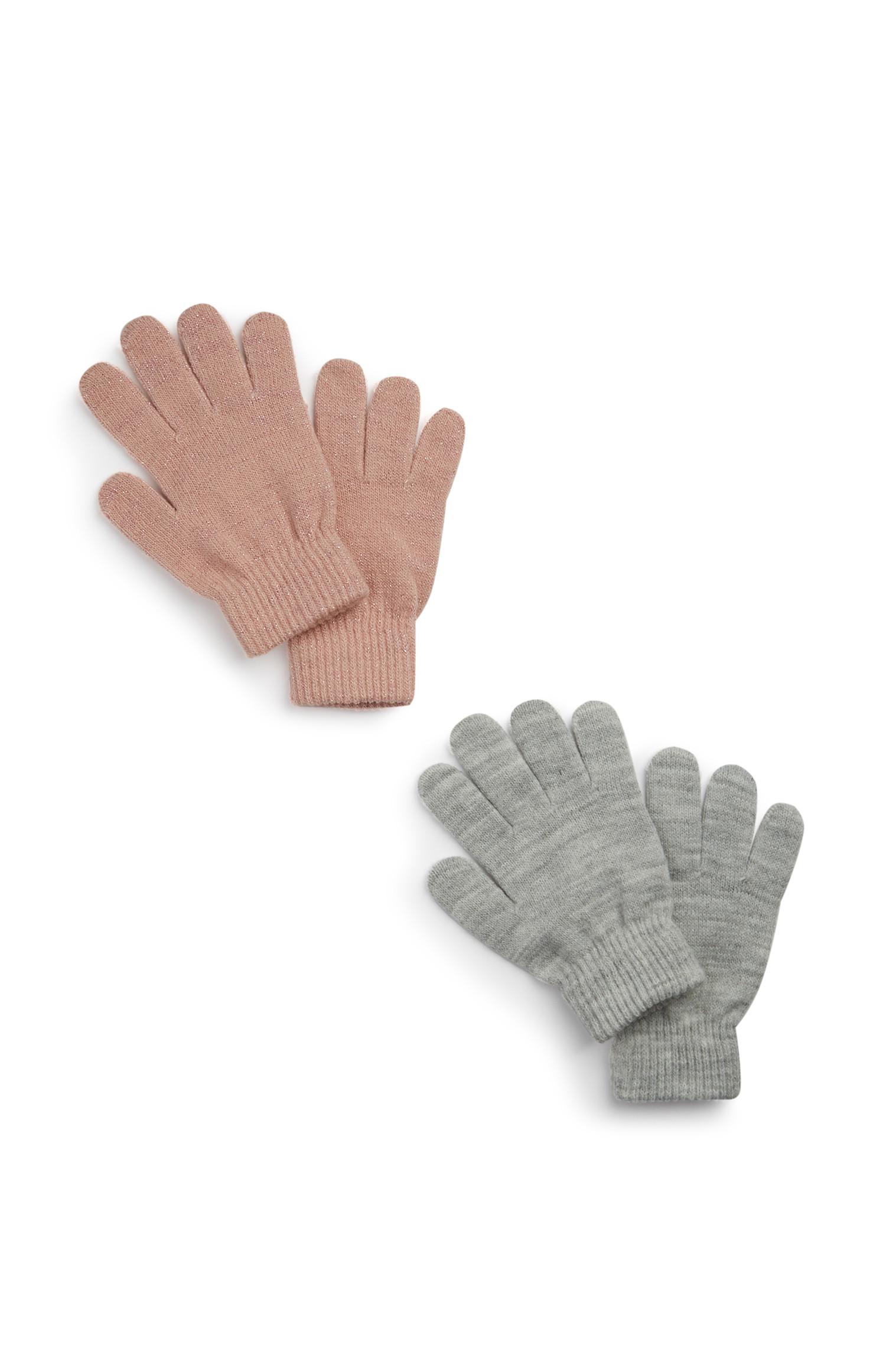 Pack de 2 pares de guantes