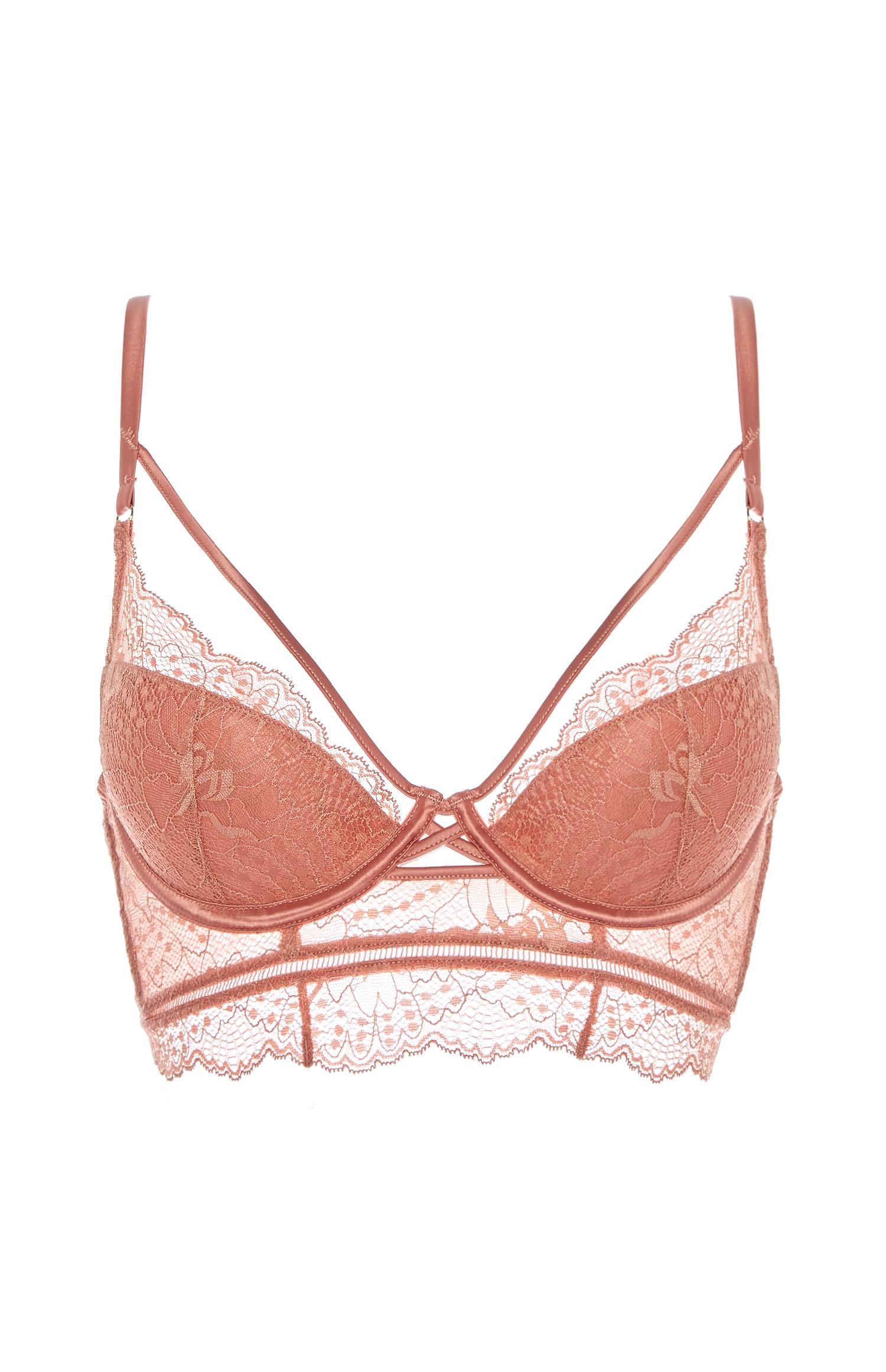 Modrček barve breskve v starinskem slogu