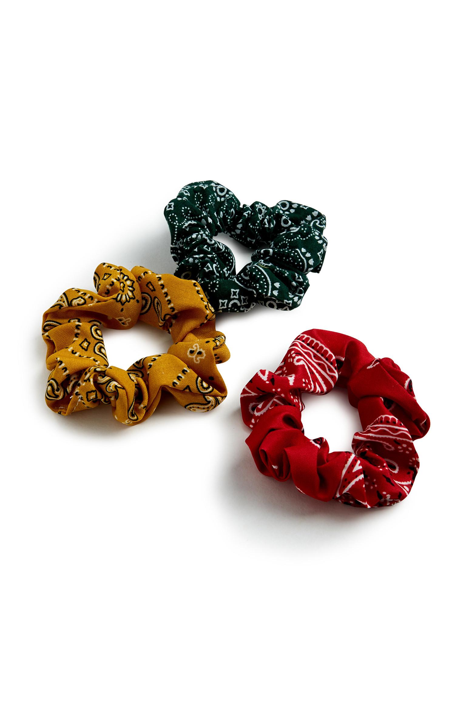 Pack 3 elásticos cabelo