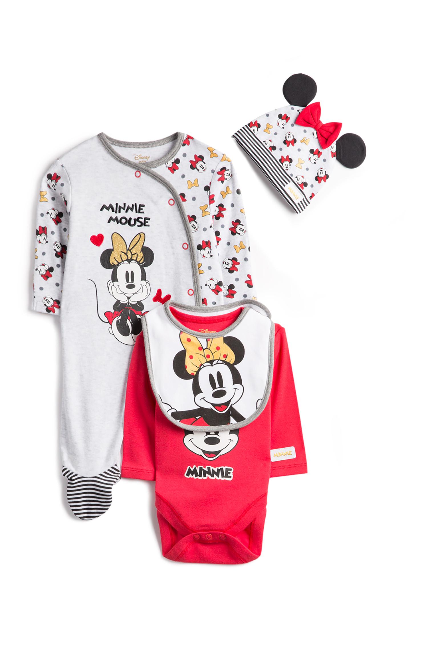 Conjunto de 3 piezas de Minnie Mouse para bebé niña