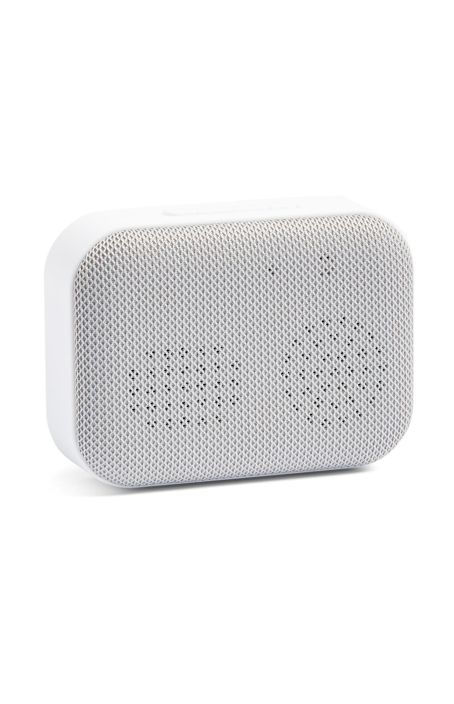 Altavoz blanco inalámbrico con Bluetooth