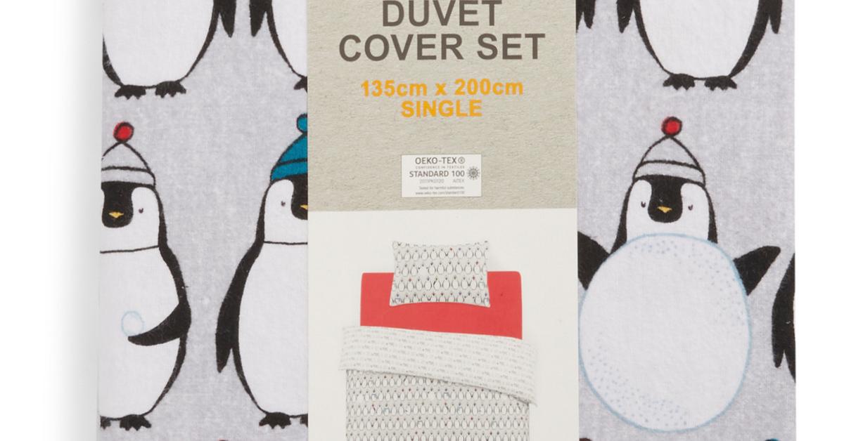 Penguin Single Duvet Set Bedroom All Homeware Homeware