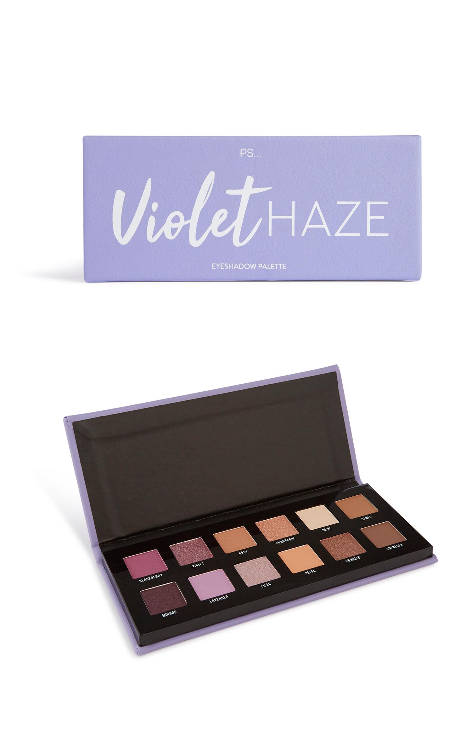 Paleta senčil za oči Violet Haze