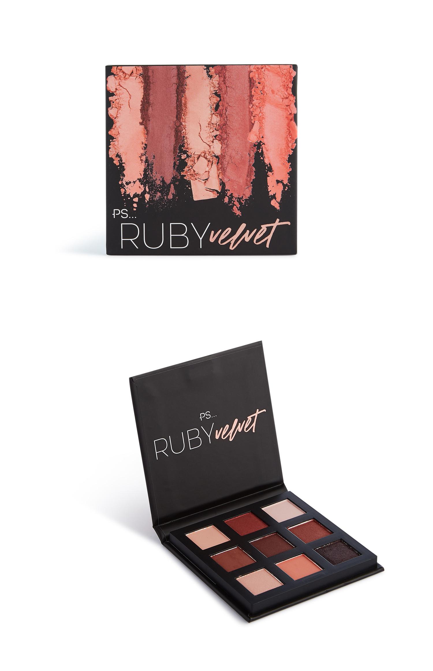 Paleta senčil za oči Ruby Velvet