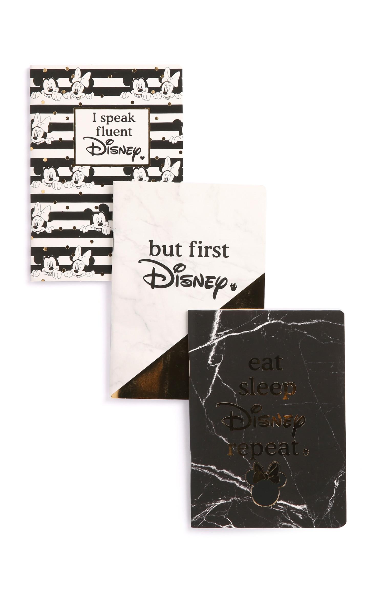 Conjunto de 3 libretas A3 de Disney