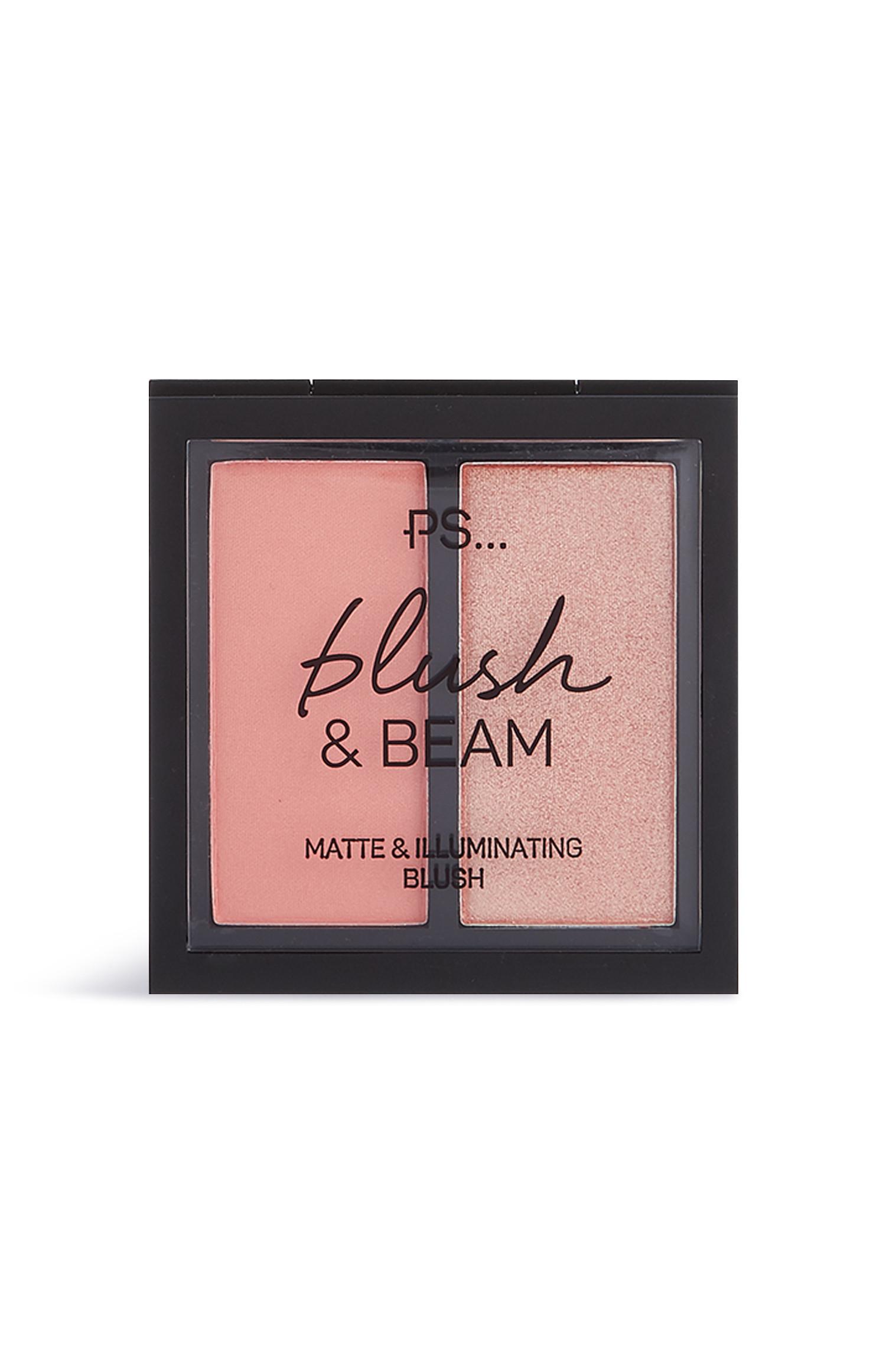 Colorete mate e iluminador