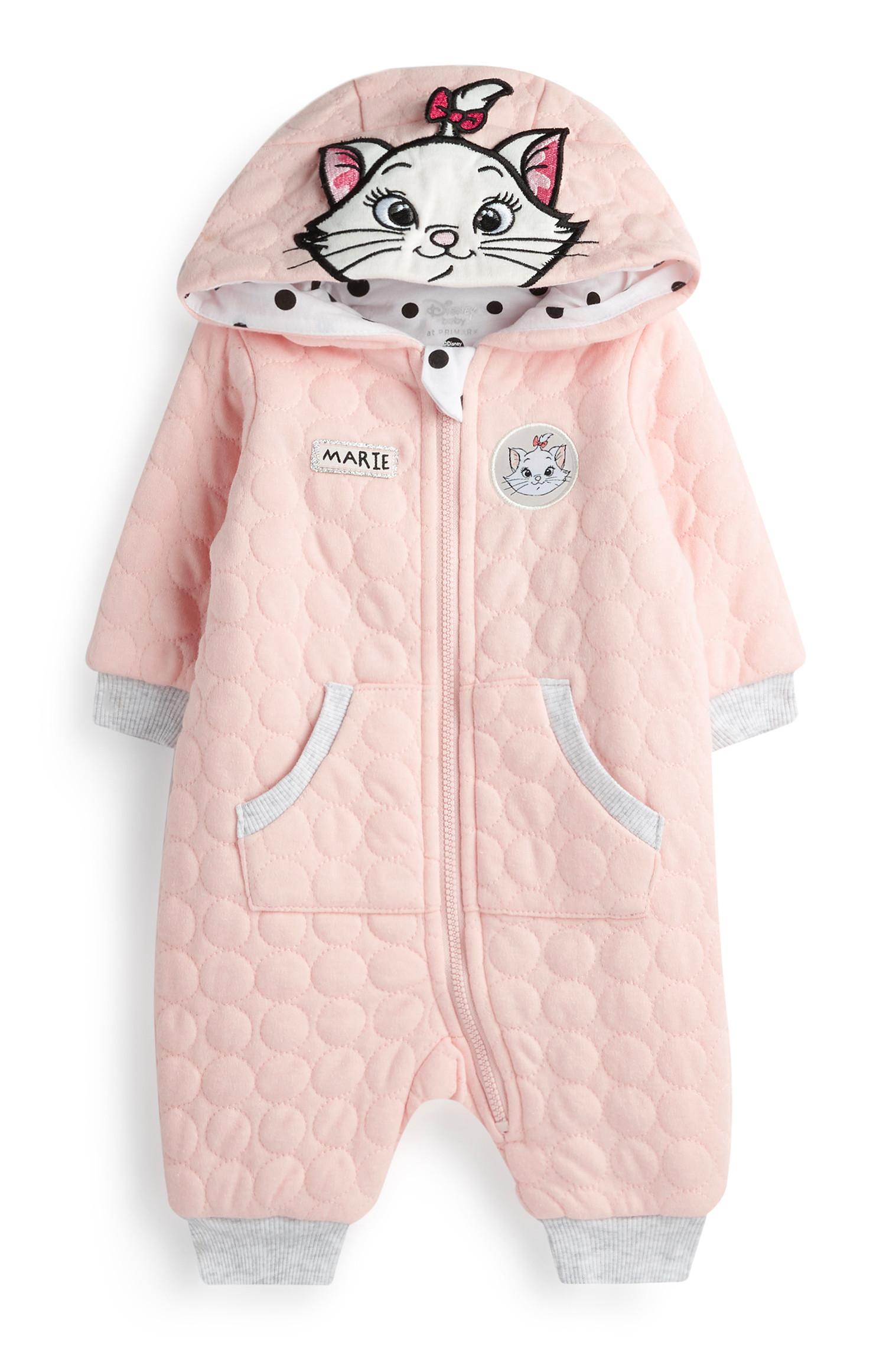 Dekliški rožnat kombinezon Marie za dojenčke