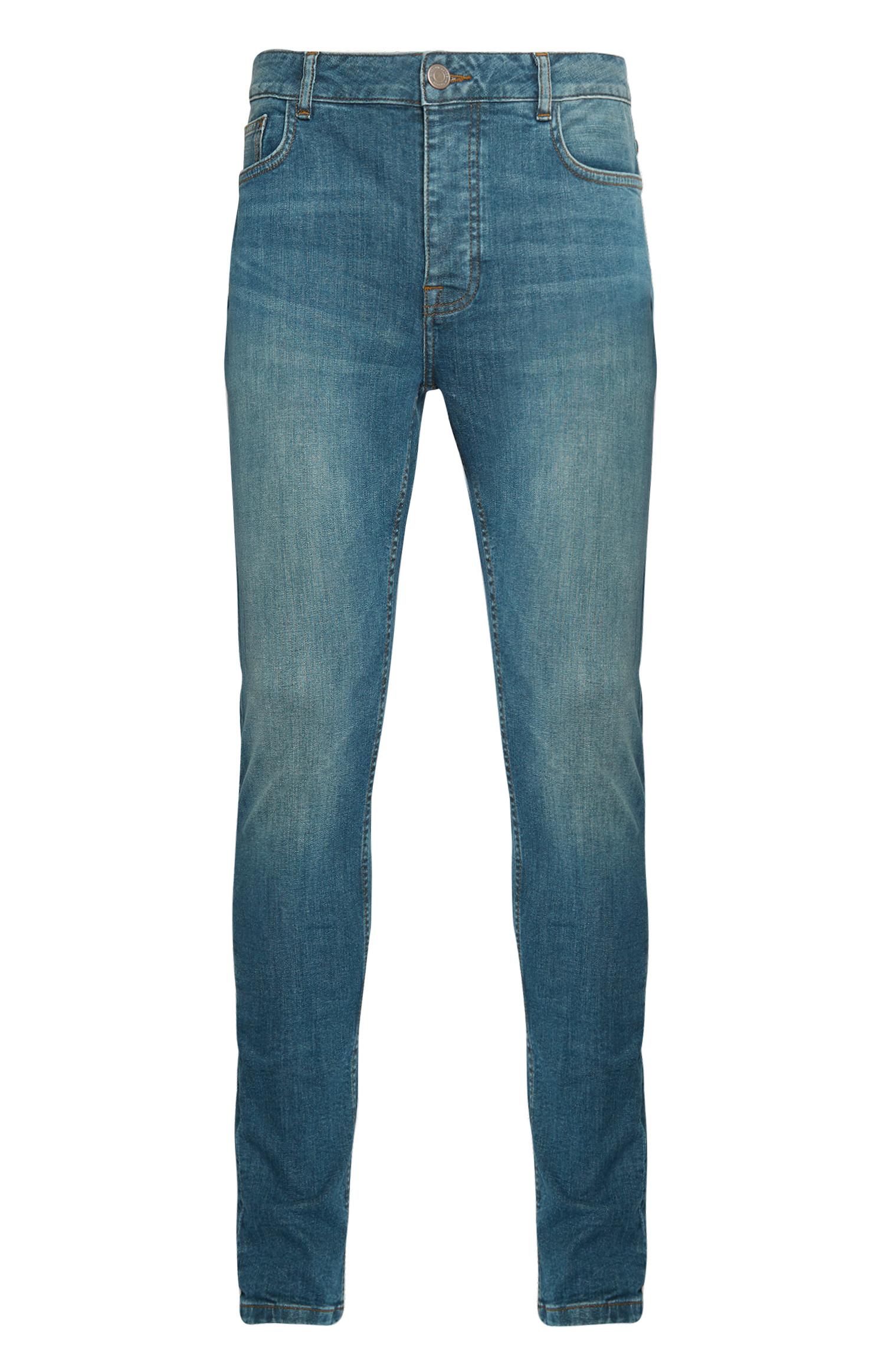 Jean skinny stretch délavé