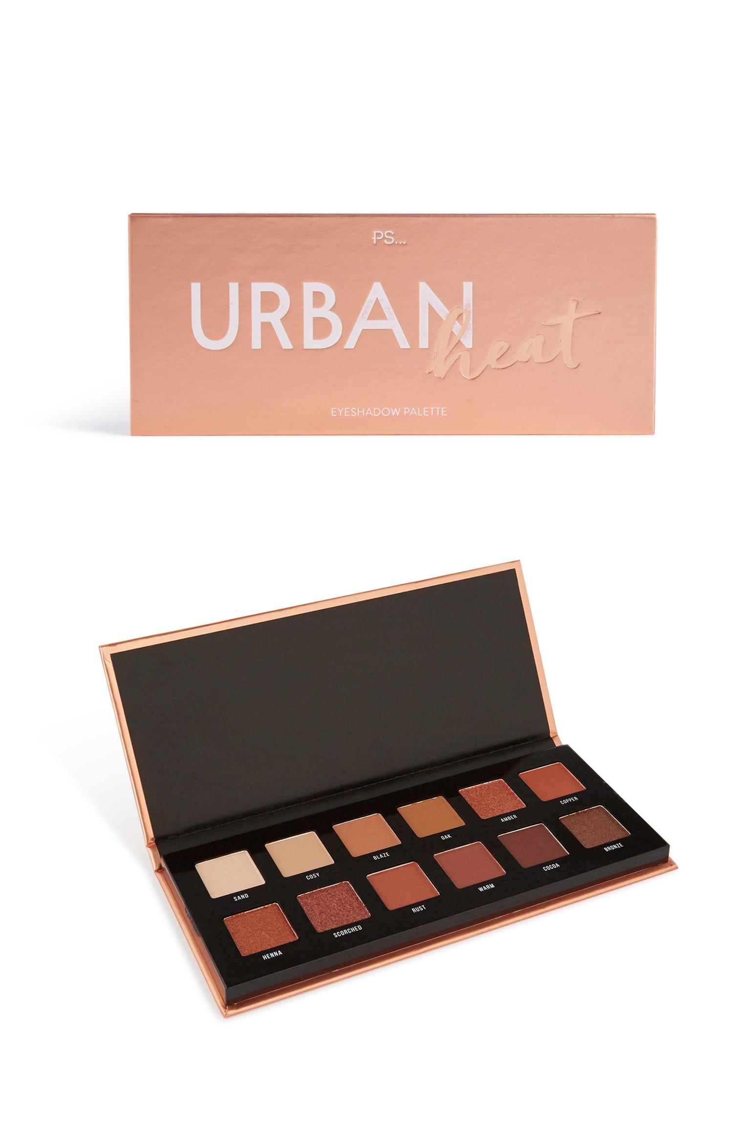 Paleta senčil za oči Urban Heat