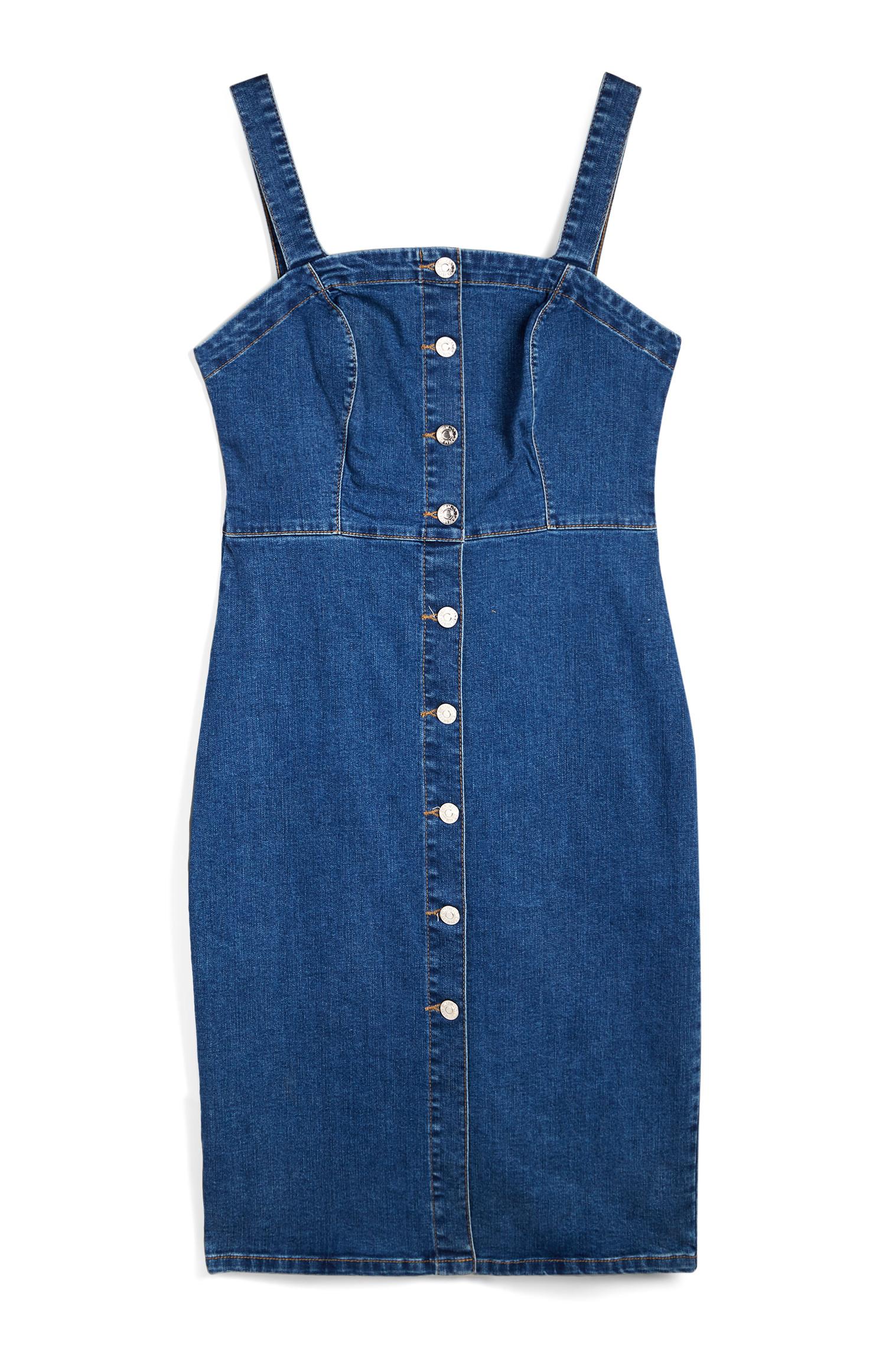 Denim Mini Dress | Dresses | Clothing 