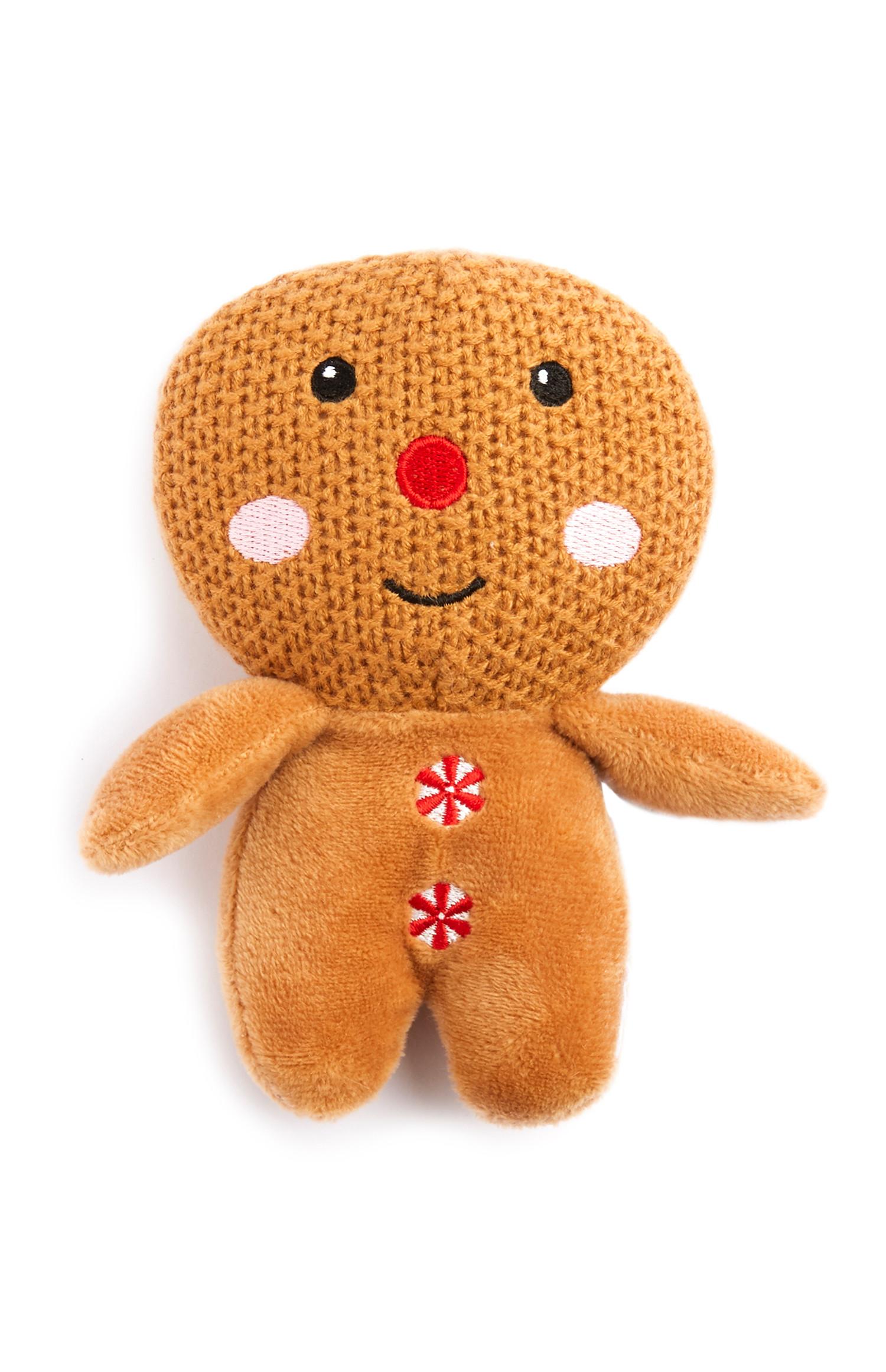 Peluche de hombre de jengibre