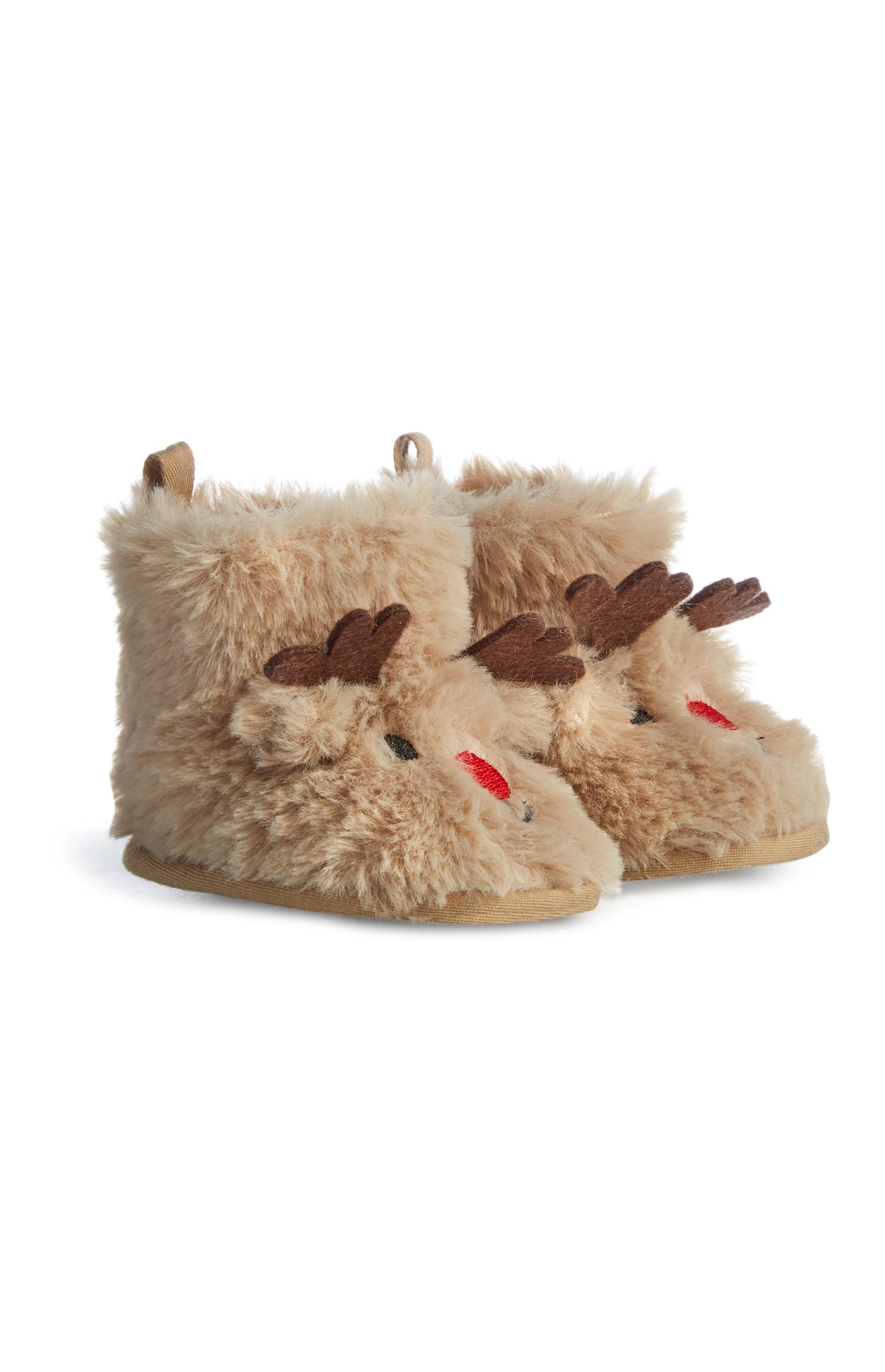 Botas marrones con reno