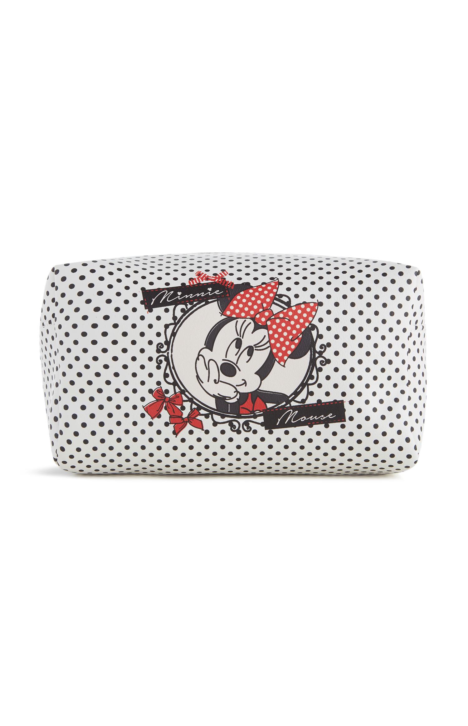 Neceser de maquillaje con lunares de Minnie Mouse