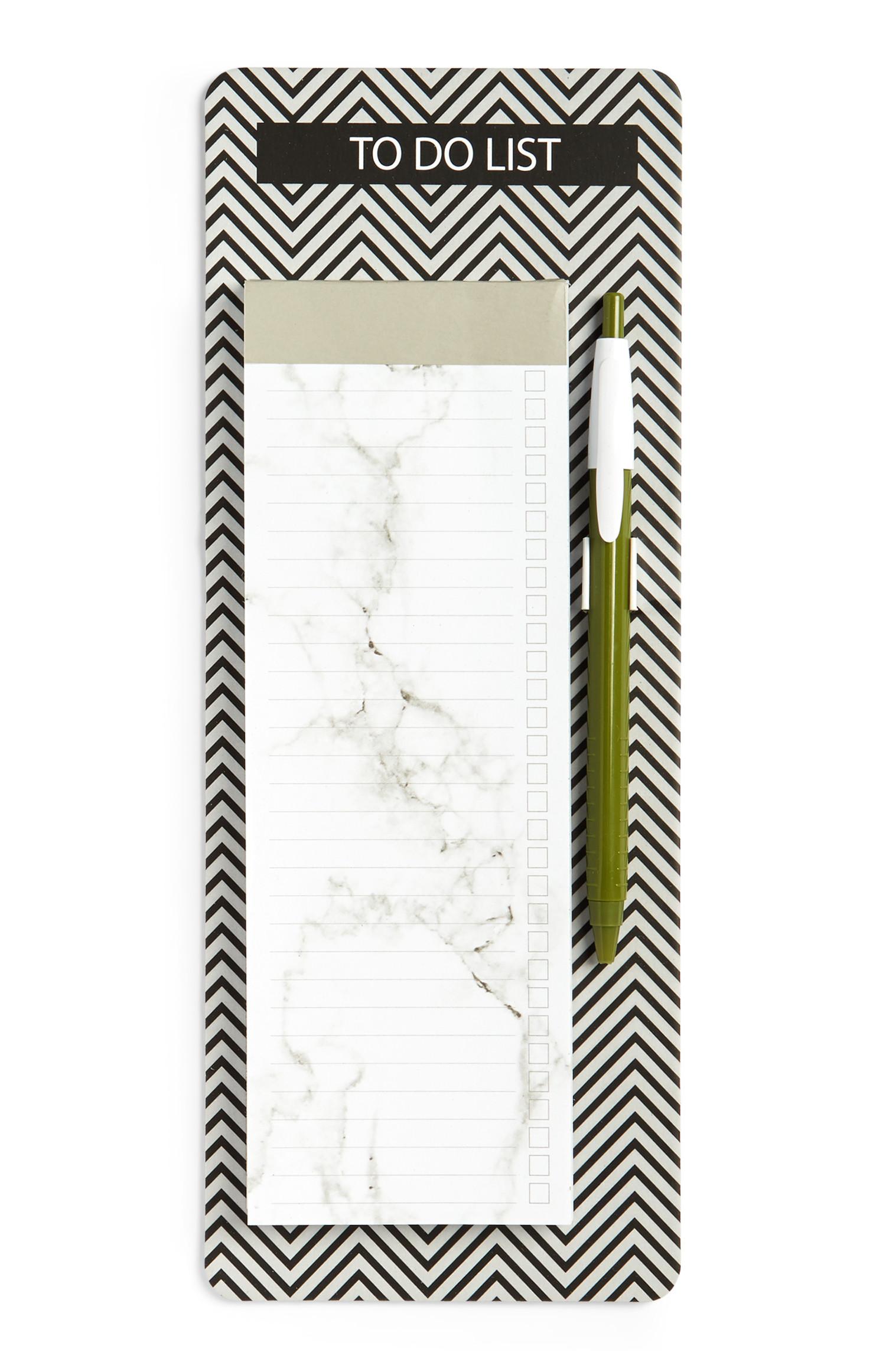 Libreta de cosas pendientes