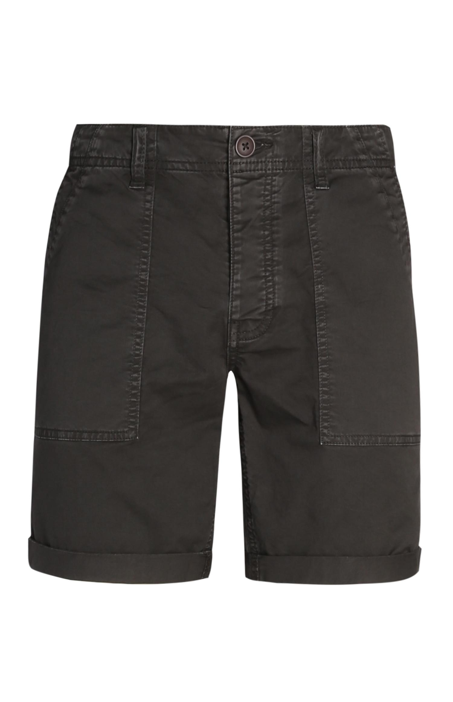 Calções chino cinzento