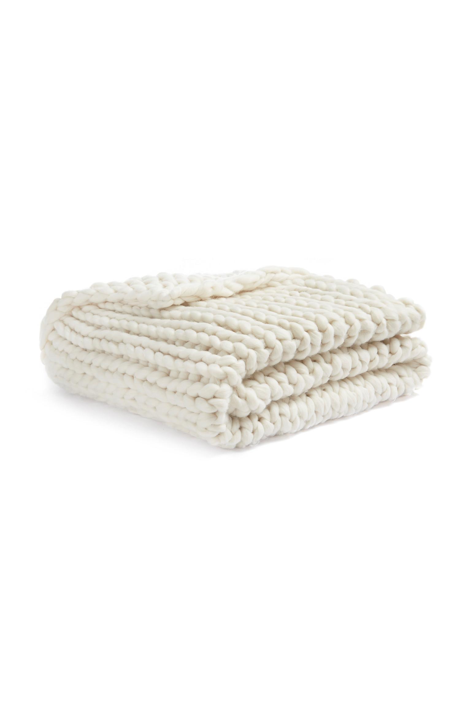 Manta gruesa de punto