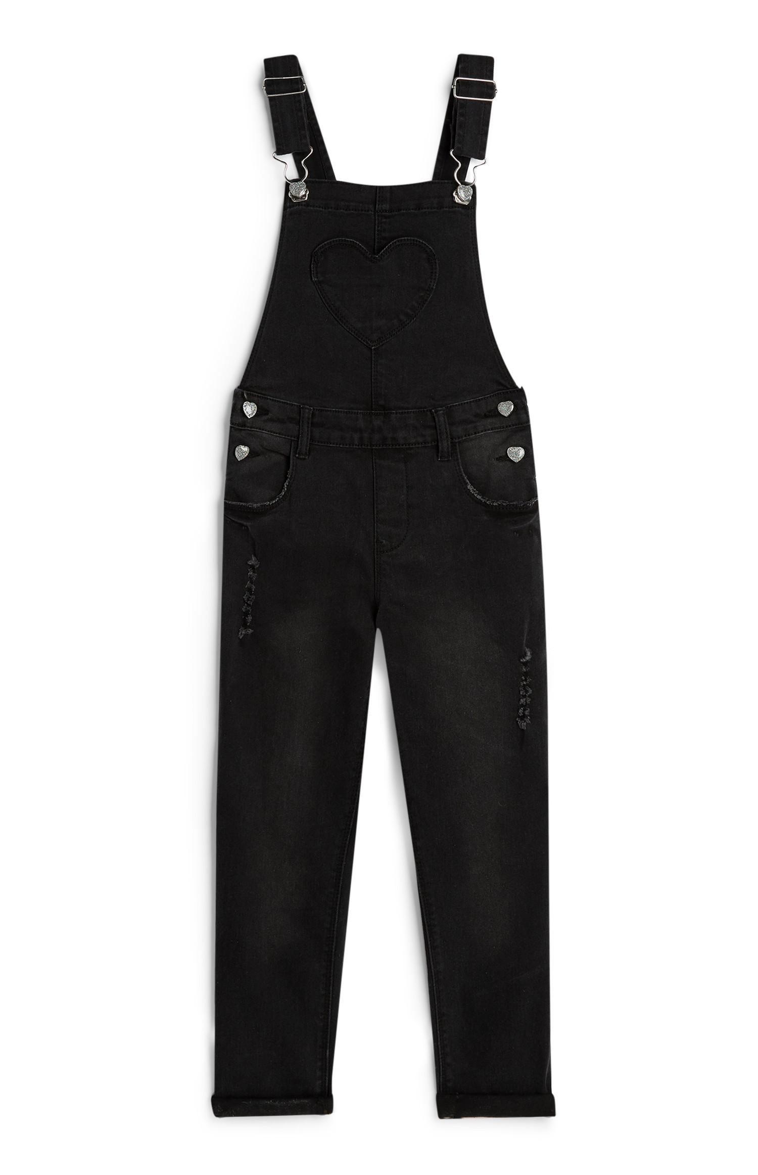 Peto negro para niña pequeña