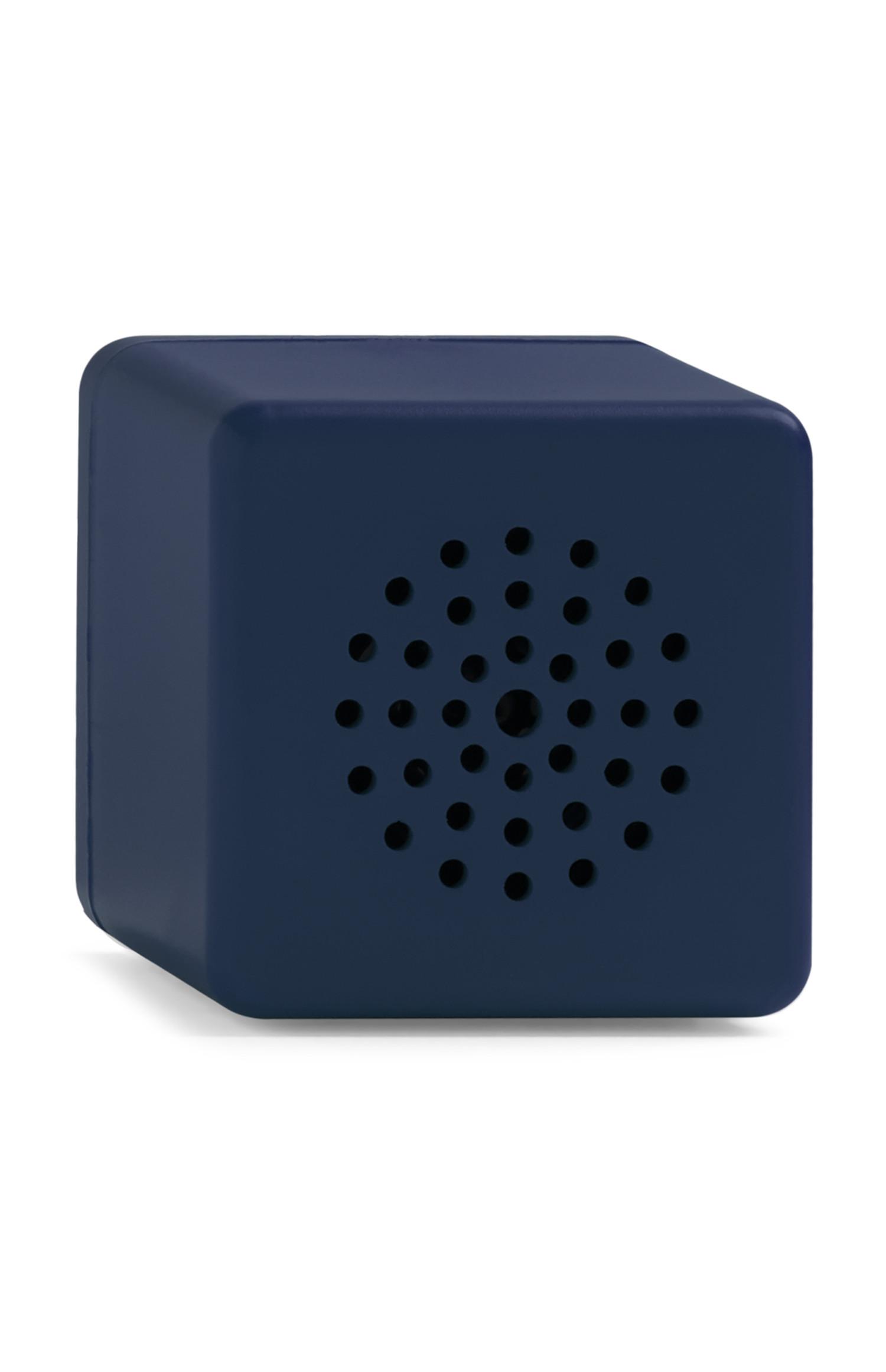 Altavoz inalámbrico azul marino con bluetooth