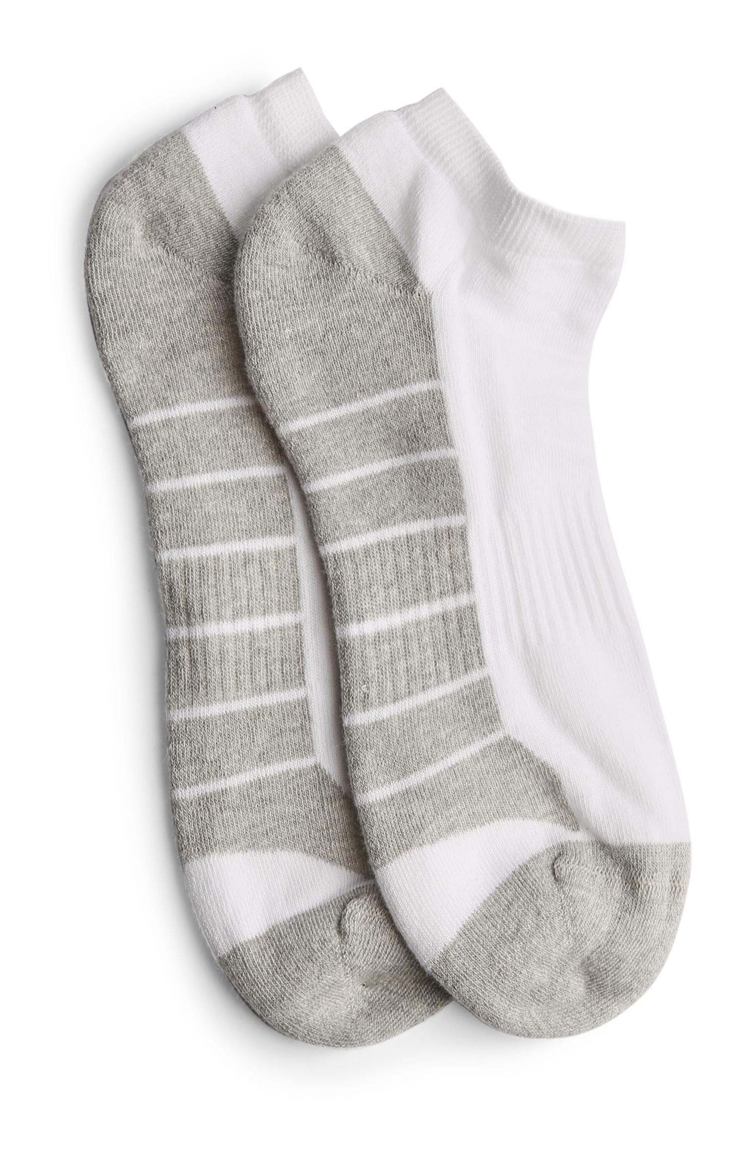 5 paia di calzini da allenamento bianchi