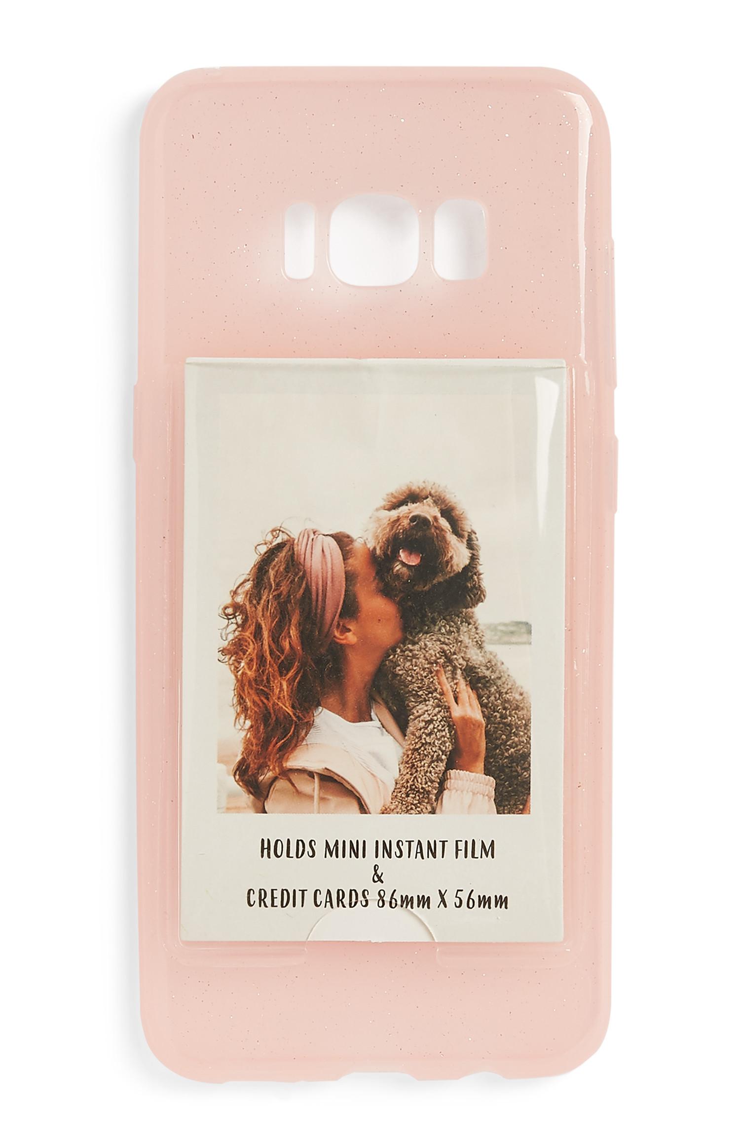 Carcasa para Samsung S8 en rosa claro con foto