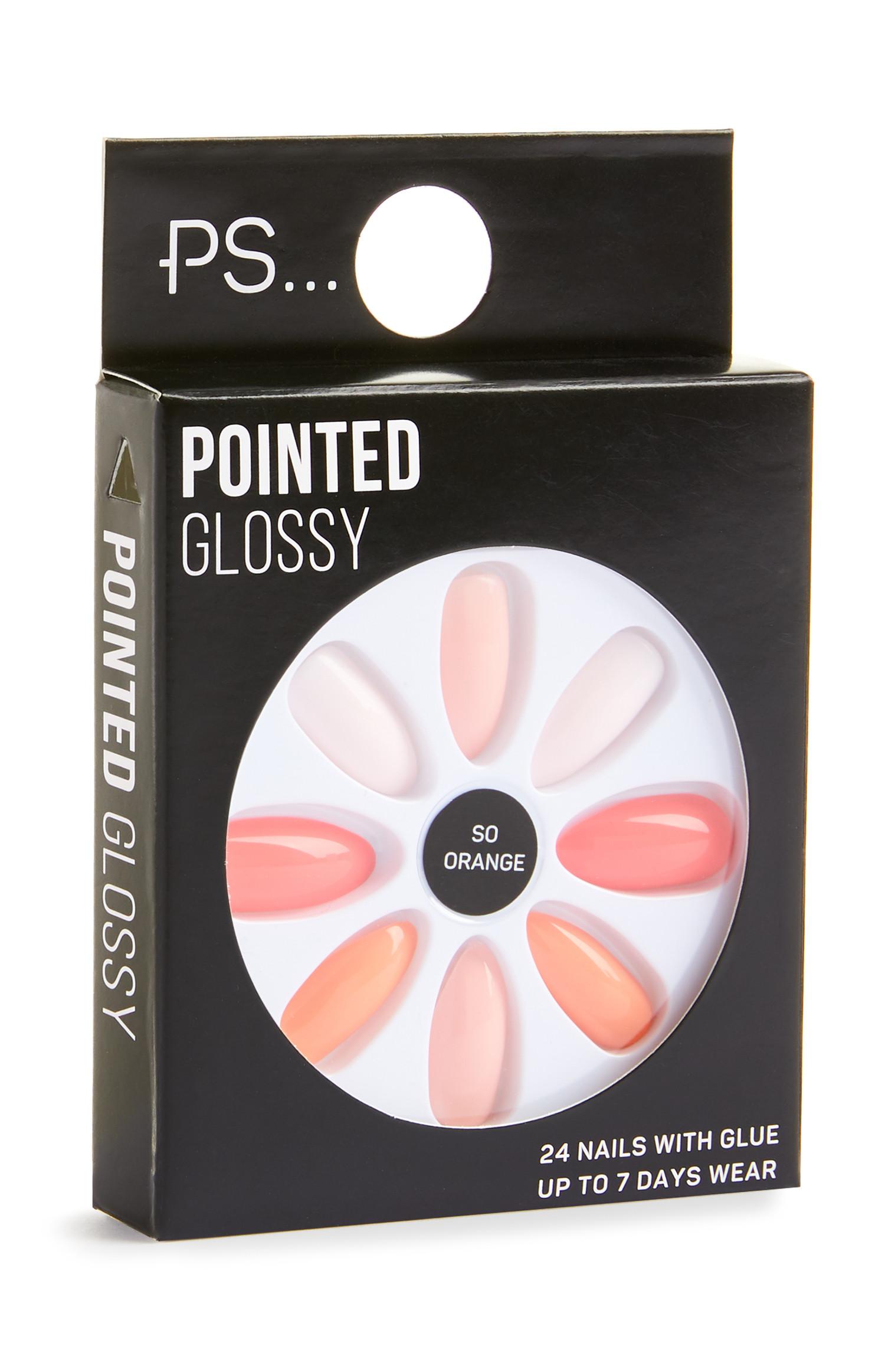 Koničasti bleščeči nohti Autumn