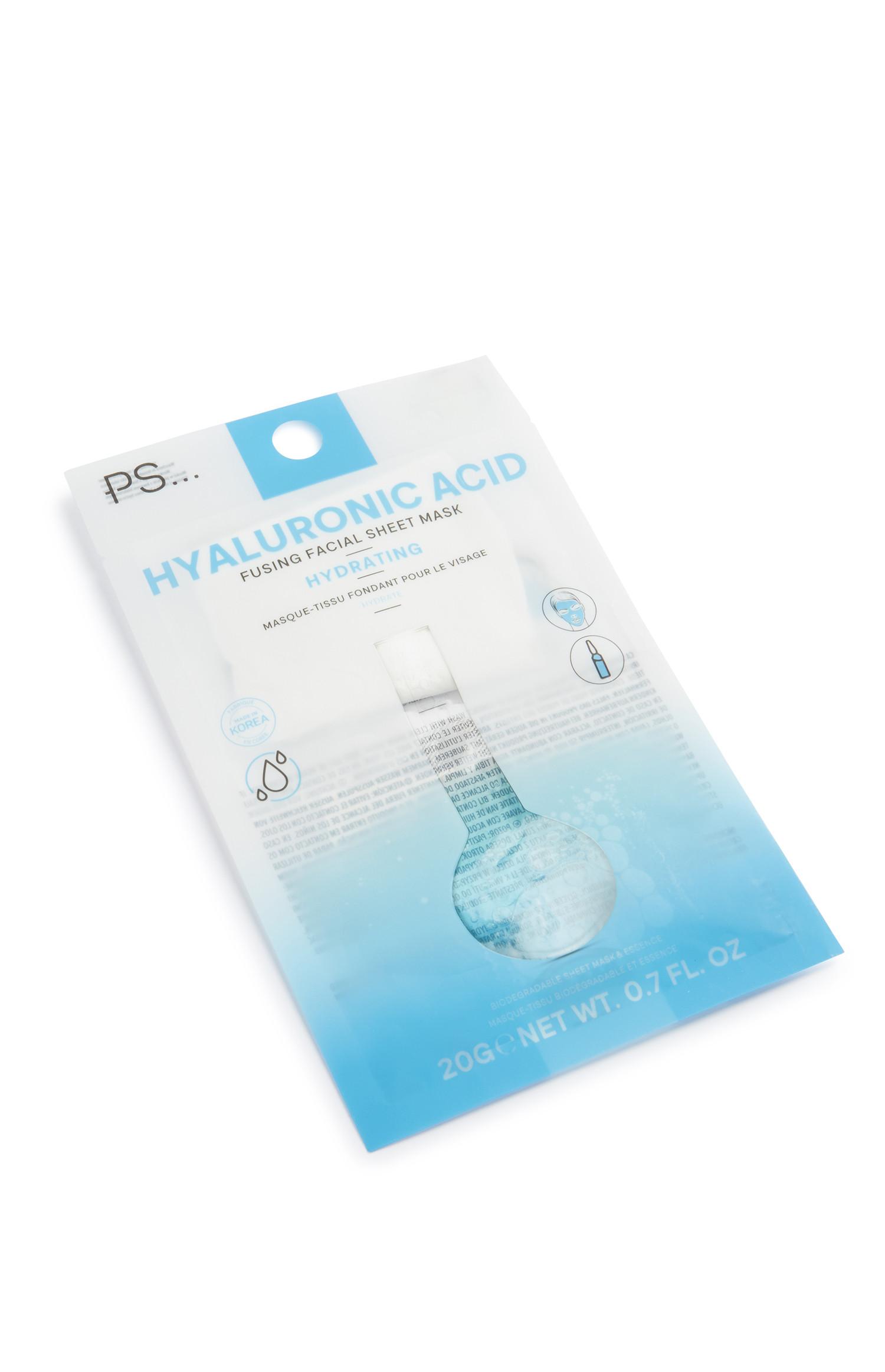 Máscara tecido ácido hialurónico